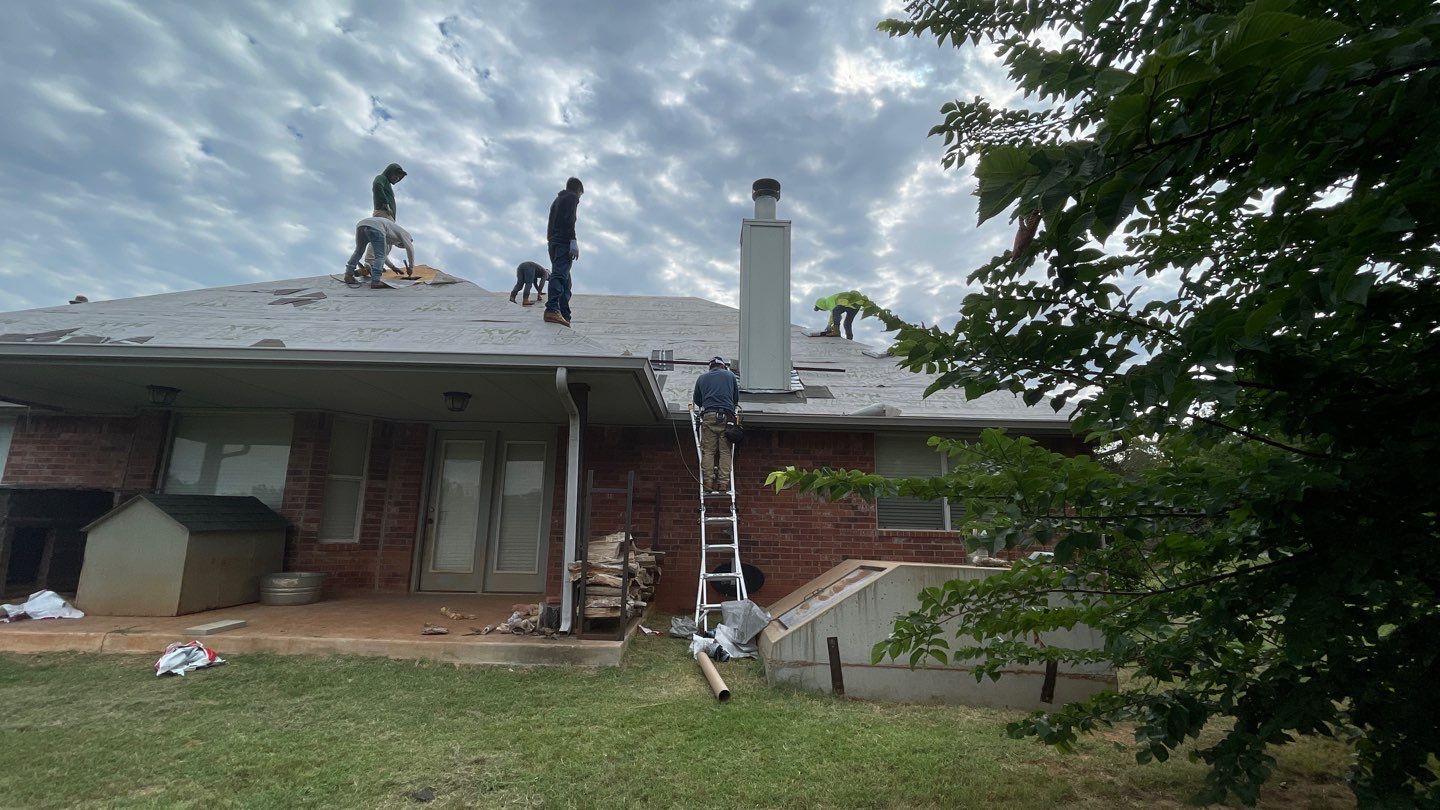 Residential Roofing Installation using GAF Natural Shadow  by A & H Roofing and Contracting