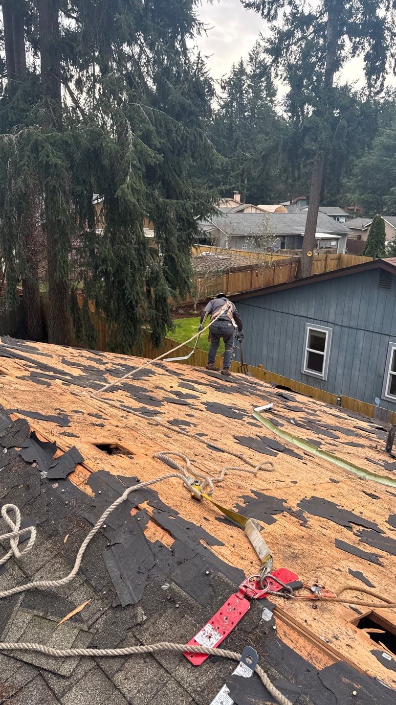 Roof replacement by Roofing Formula LLC