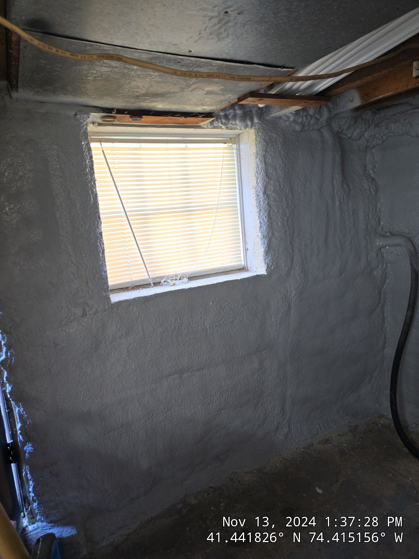 Attic Insulation using open cell spray foam by NYS Foam & Energy