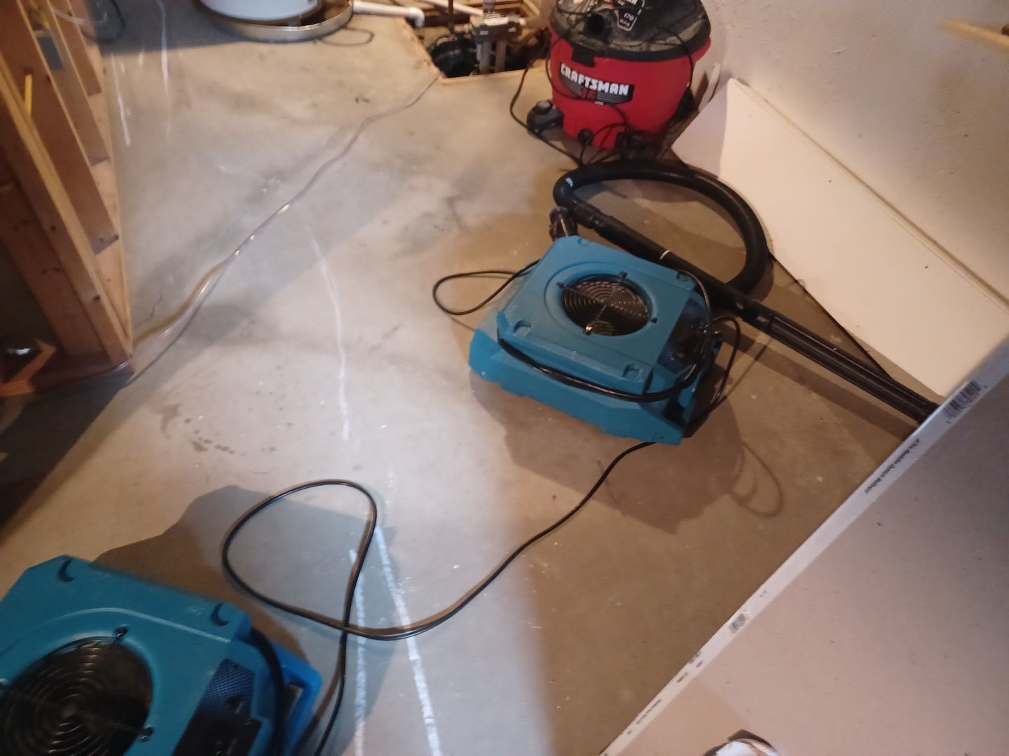 Project in Chesterfield by EzDry Water Mitigation & Property Restoration