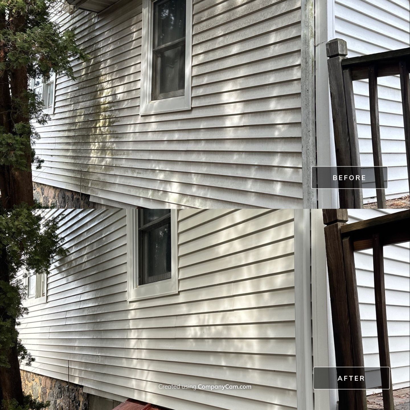 Project in Woodstock by Simmons Power & Soft Washing