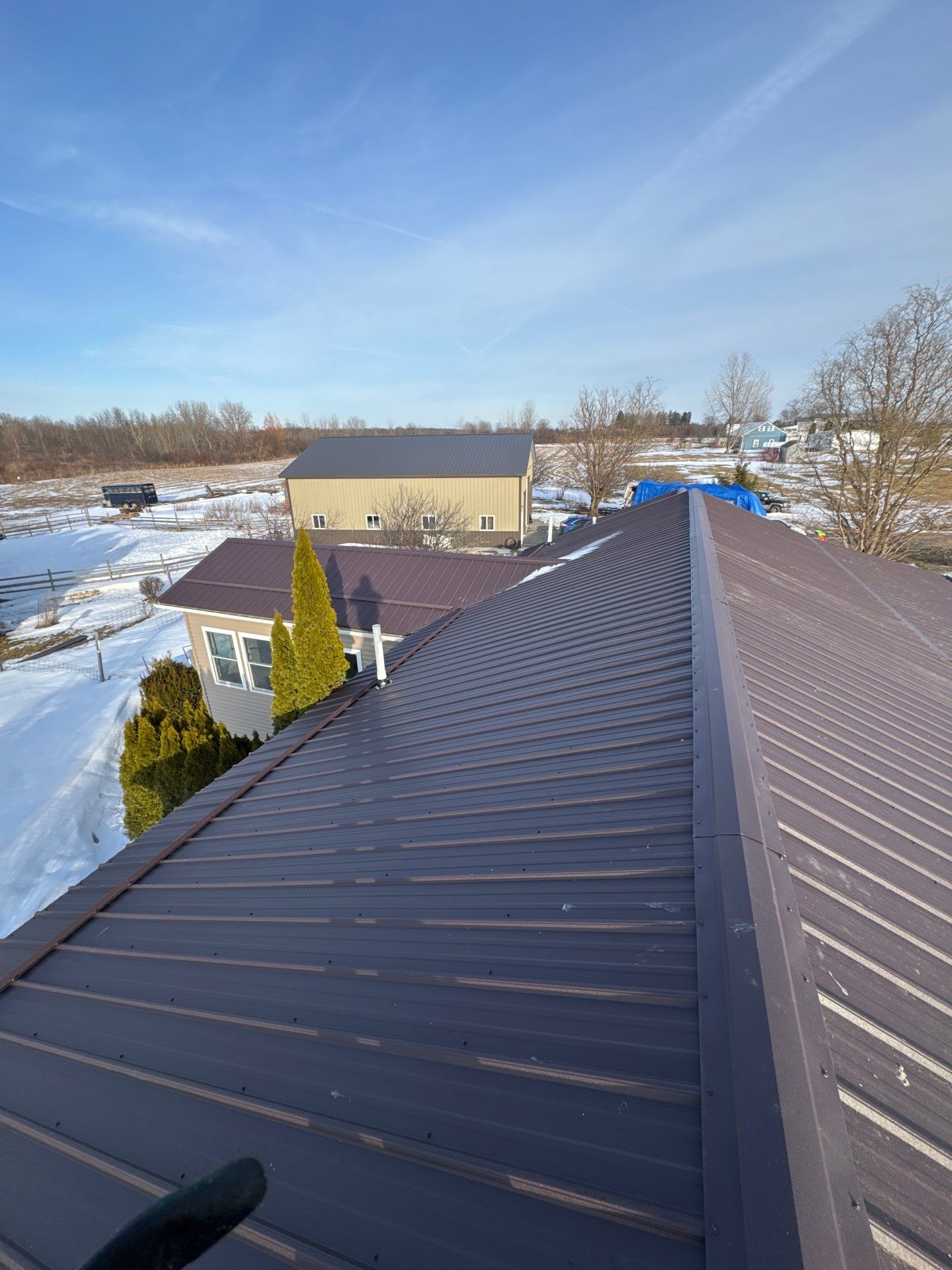 House addition and reroof by Horst Custom Homes 