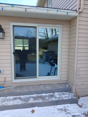3 Replacement Windows & 1 Sliding Patio Door