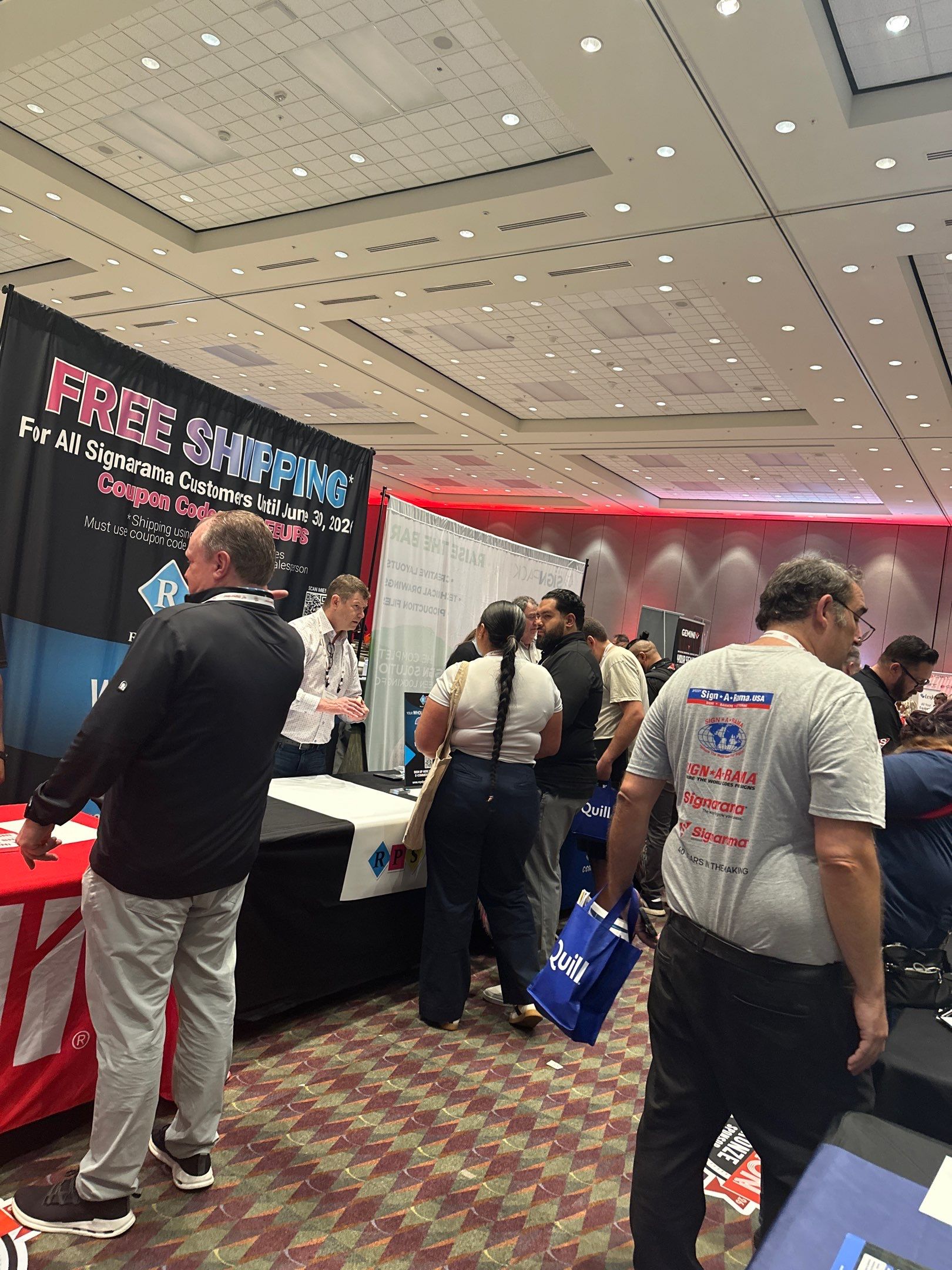 Commercial Event Branding and Lighting Installation in Williamsburg by CompanyCam Sales Demo
