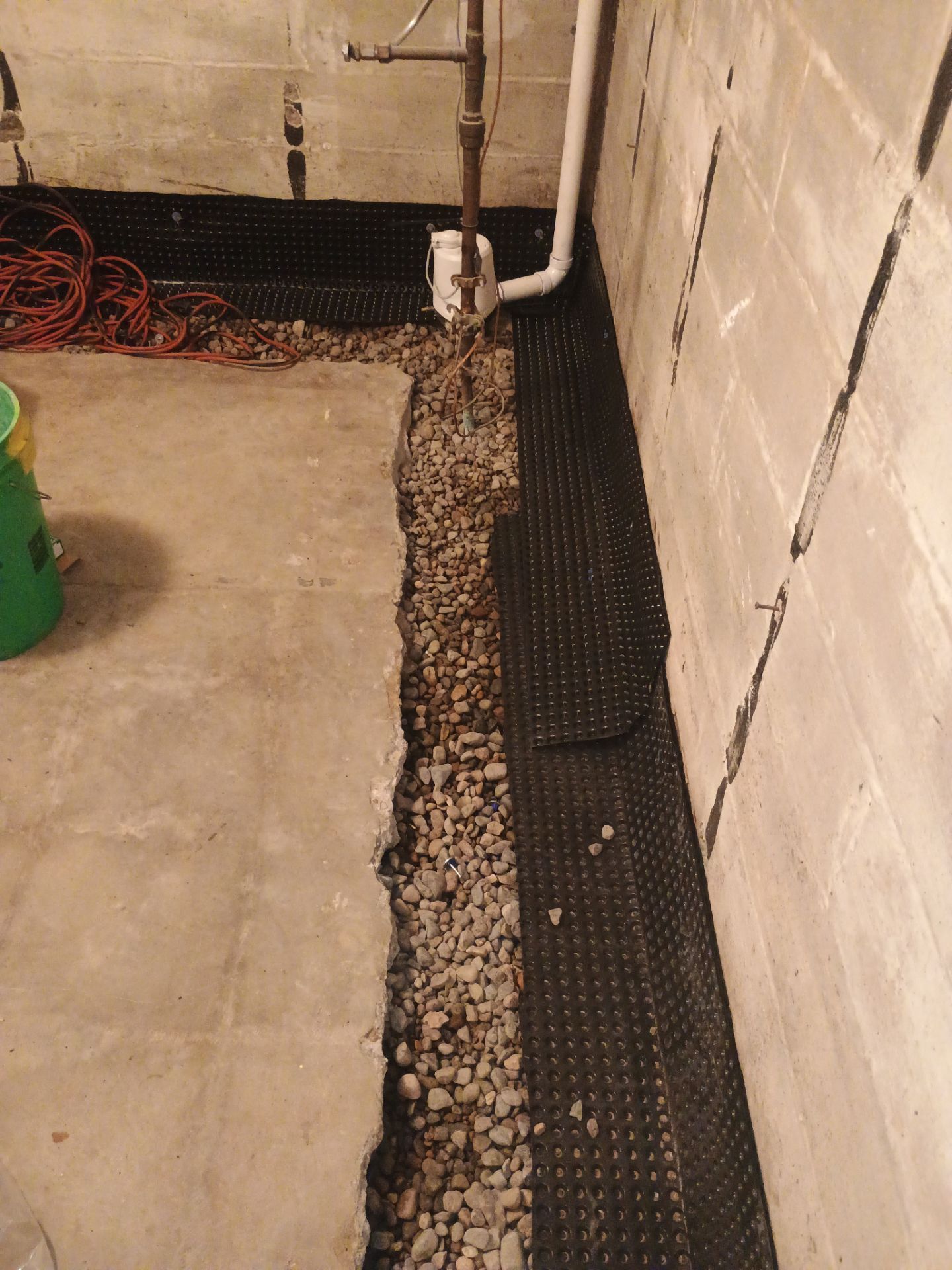 Basement Waterproofing in Columbia Heights by Waterproofing Northeast