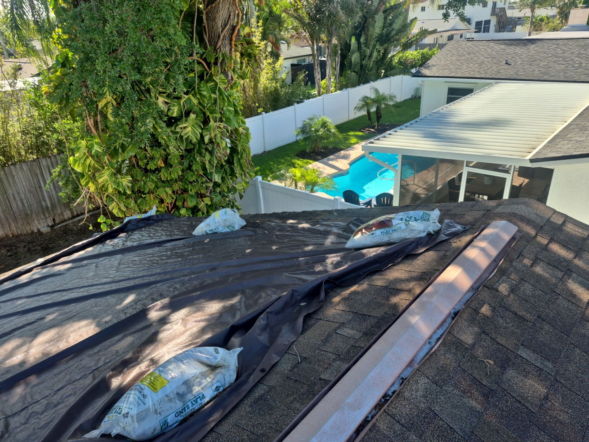 Project in St. Petersburg 33703 by Mitchell Roofing Company LLC