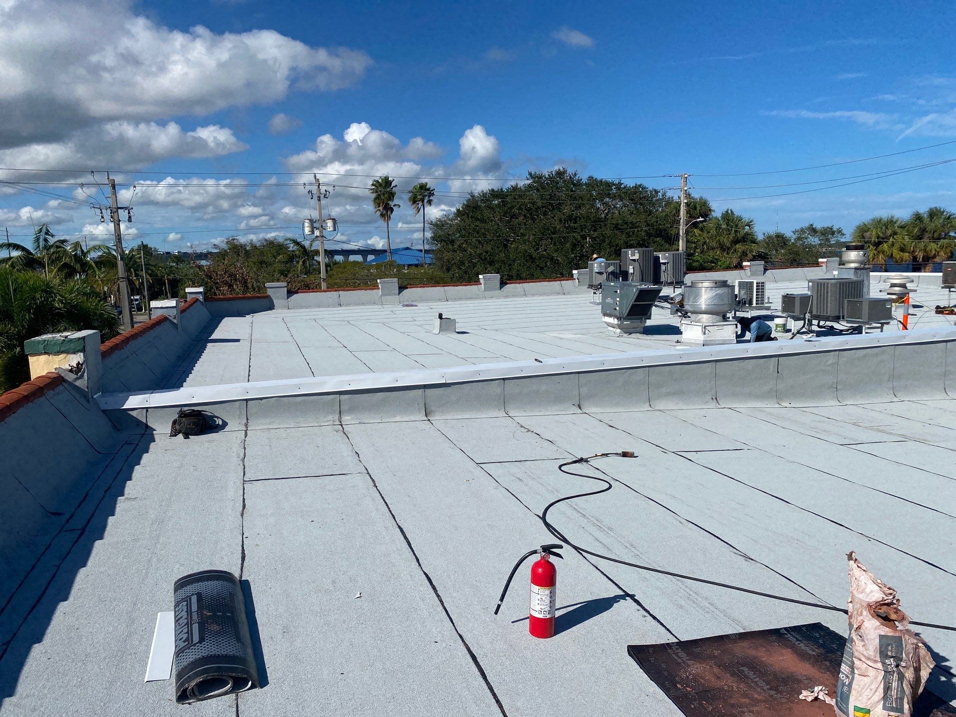 Torch Applied Modified Bitumen Roof Replacement by Sailfish Roofing