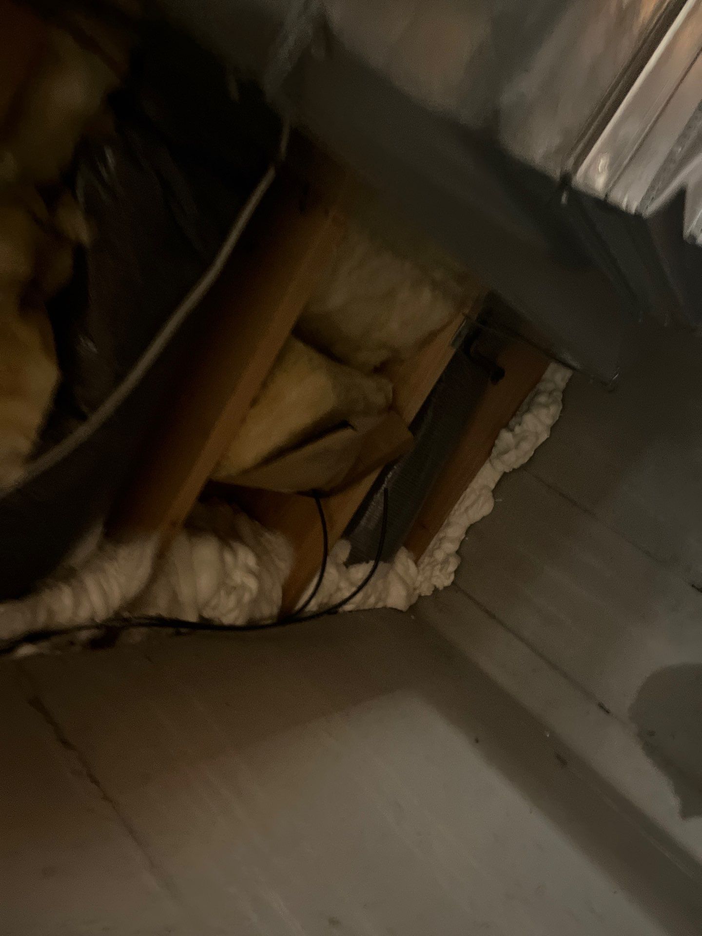 Attic Insulation using open cell spray foam by NYS Foam & Energy