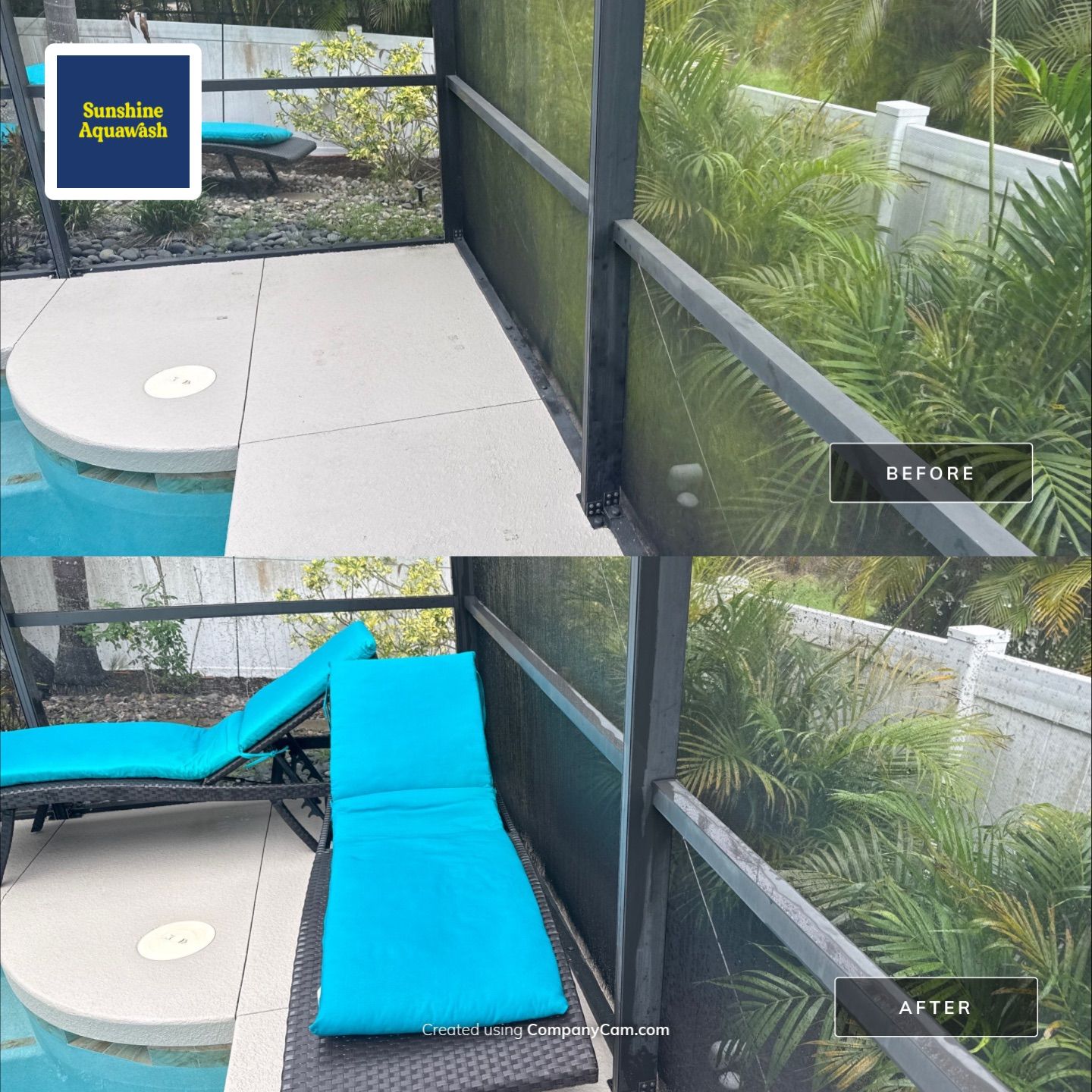 Pool Deck, Lanai & Pool Cage Cleaning in Oakleaf Hammock – Ellenton, FL 34222 by Sunshine AquaWash
