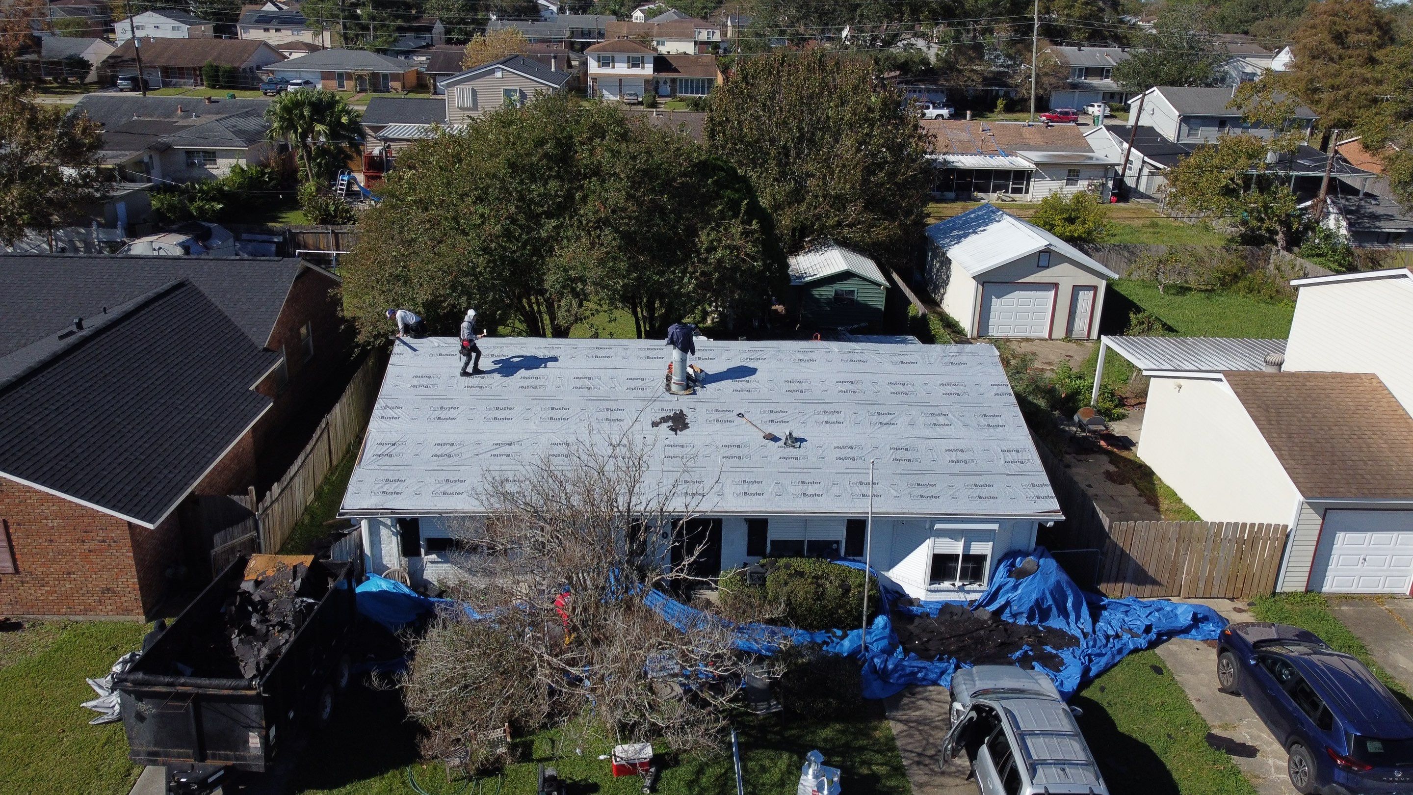 Roof Replacement in Gretna by HDS Contractors