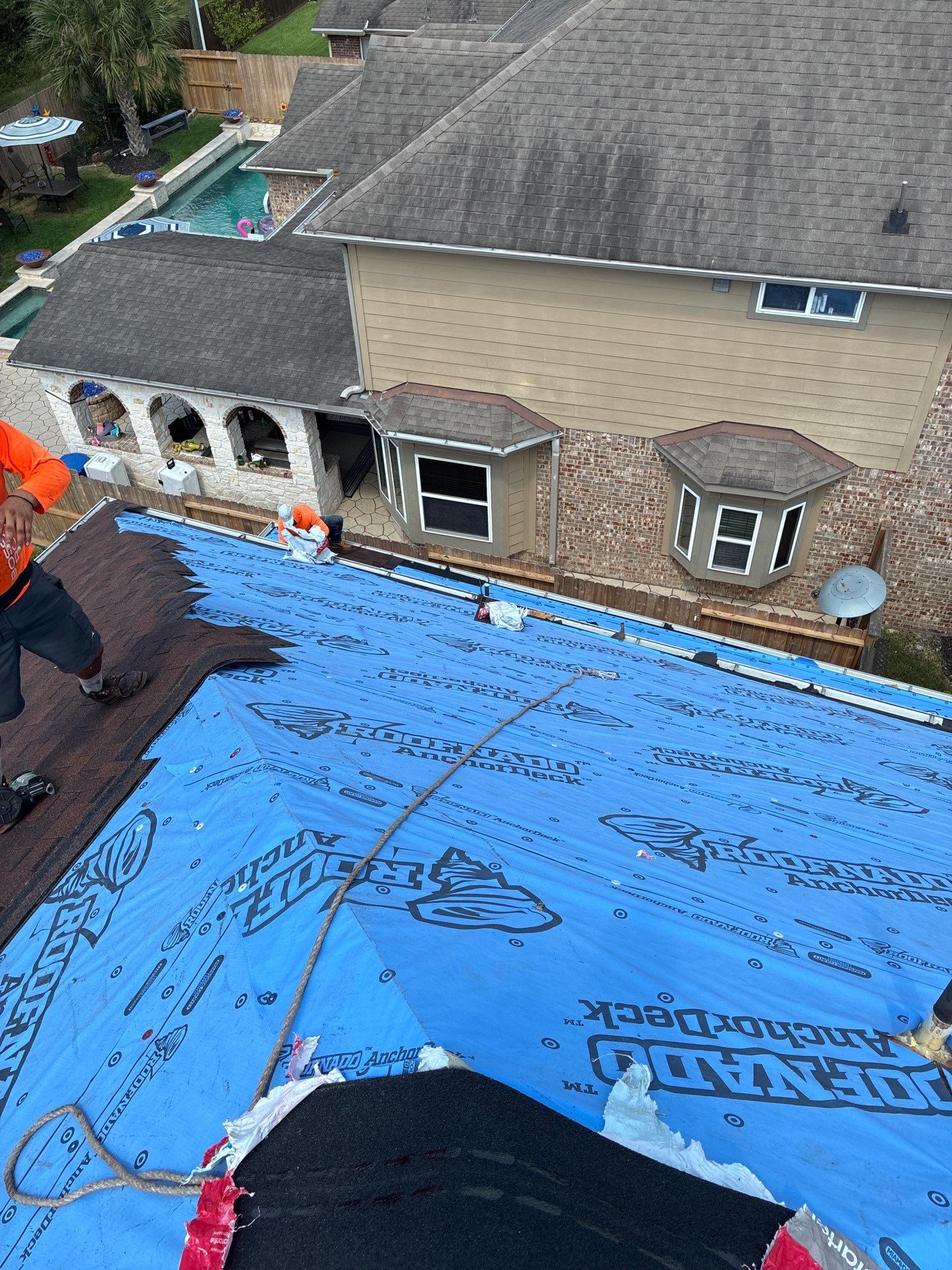 Project in Humble by Boss Hogg Roofing
