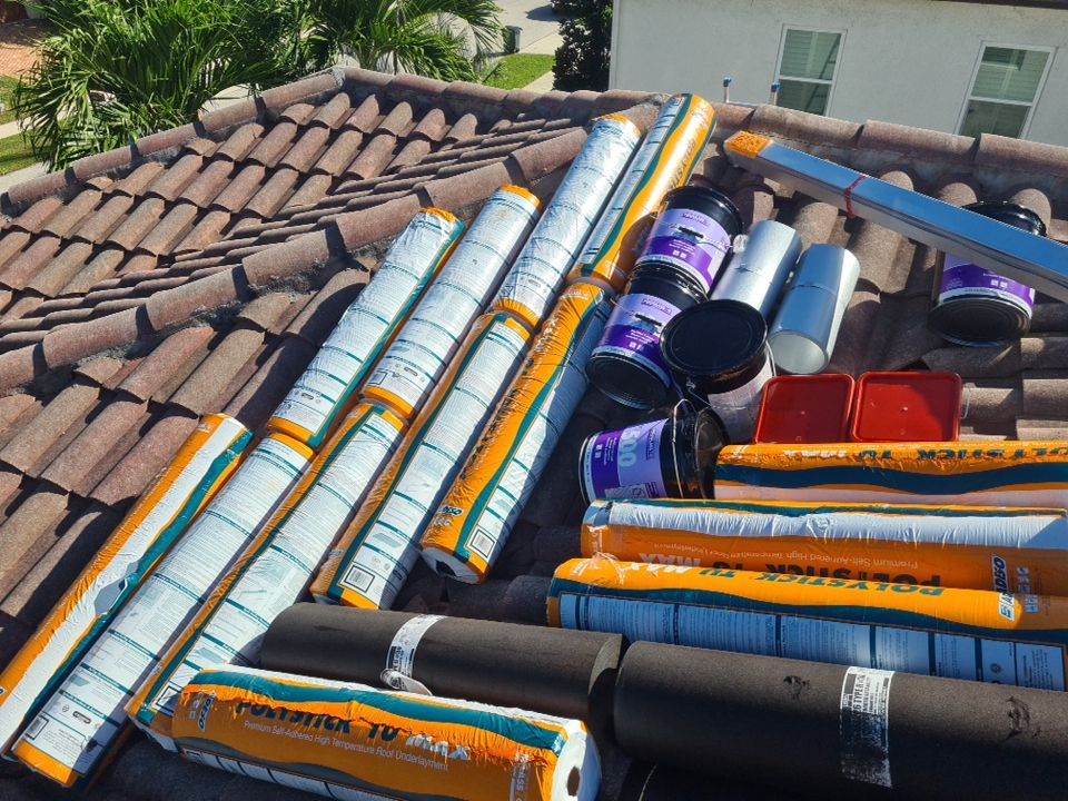 Residential Roofing Installation using Eagle Roofing Tile by BLUES BROTHERS ROOFING