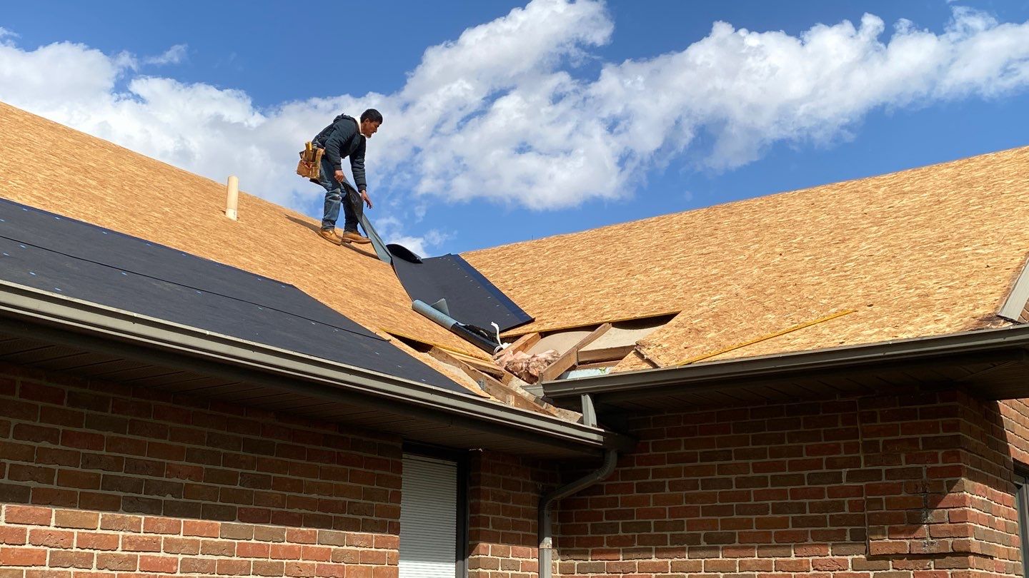 Residential Roofing Installation using GAF Timberline HDZ Appalachian Sky by Nitro Roofing and Construction