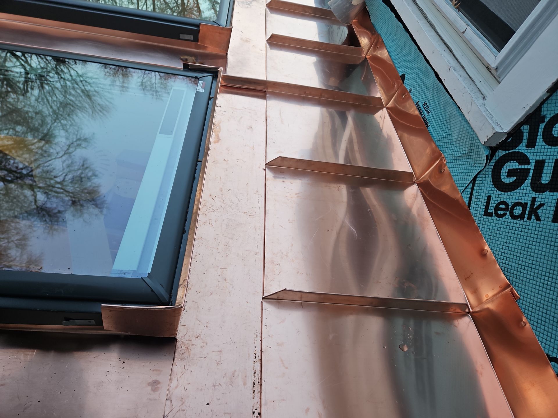 Darien, CT Asphalt, Copper Roof & Half Round Gutters  by Rinaldi Brothers