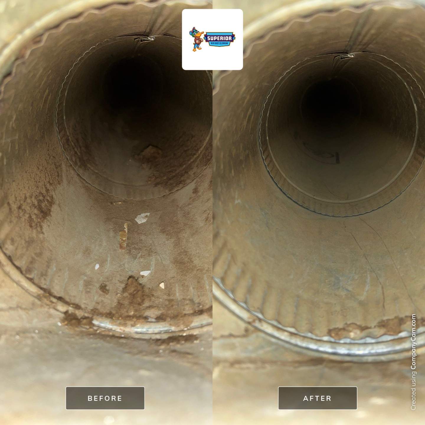 Air Duct Cleaning With a Vacuum Truck in New Castle, PA by Superior Air Duct Cleaning