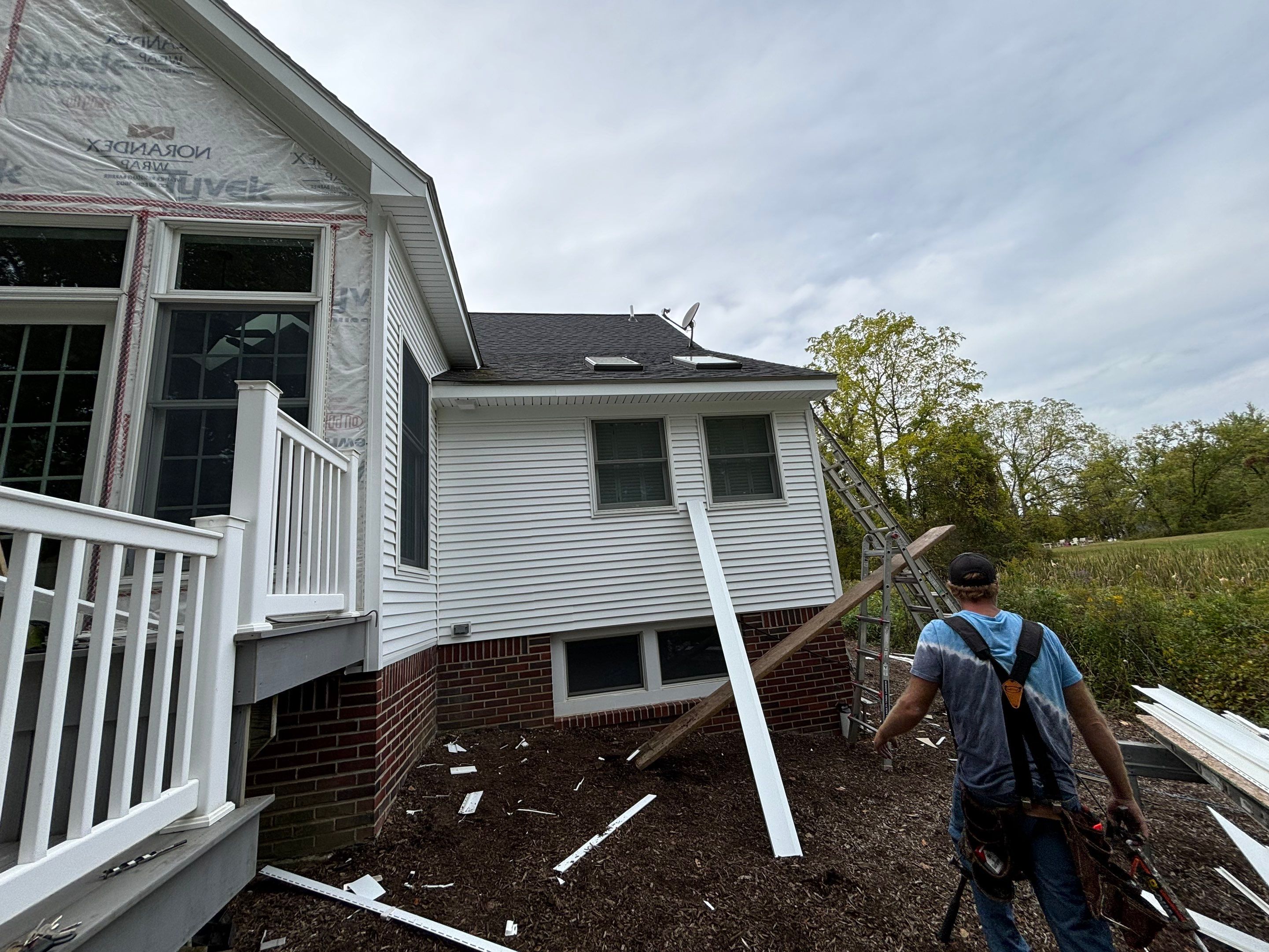 Siding Replacement using Certainteed Restoration Classic T3 Clapboard by 180 Contractors