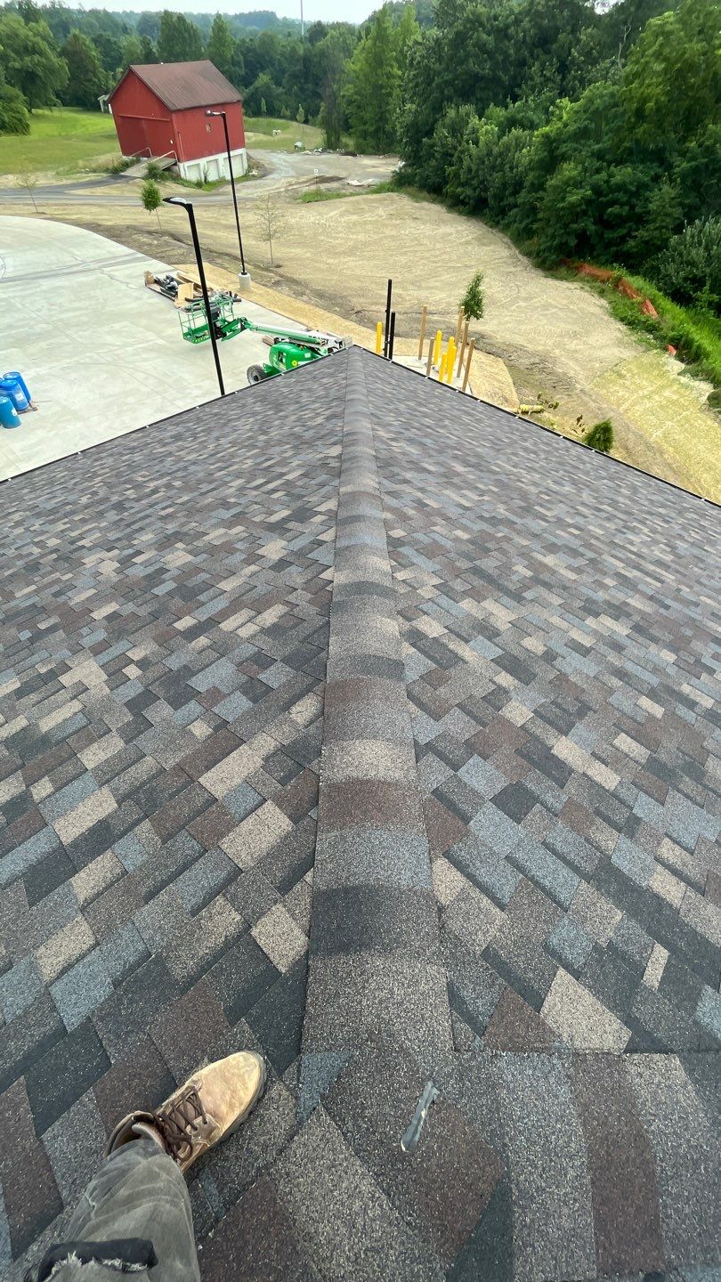 Commercial Roofing Installation using Owens Corning Duration Black Sable by Nitro Roofing and Construction