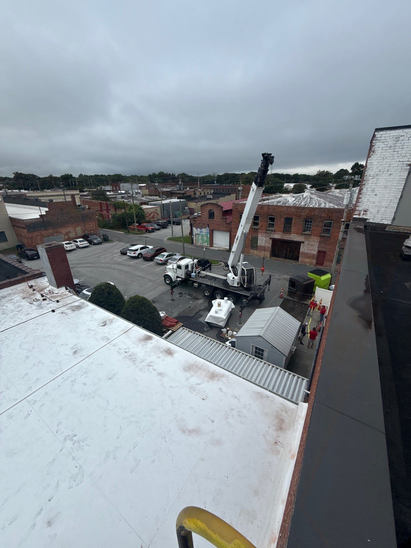 Project in Kinston by Roofing Solutions