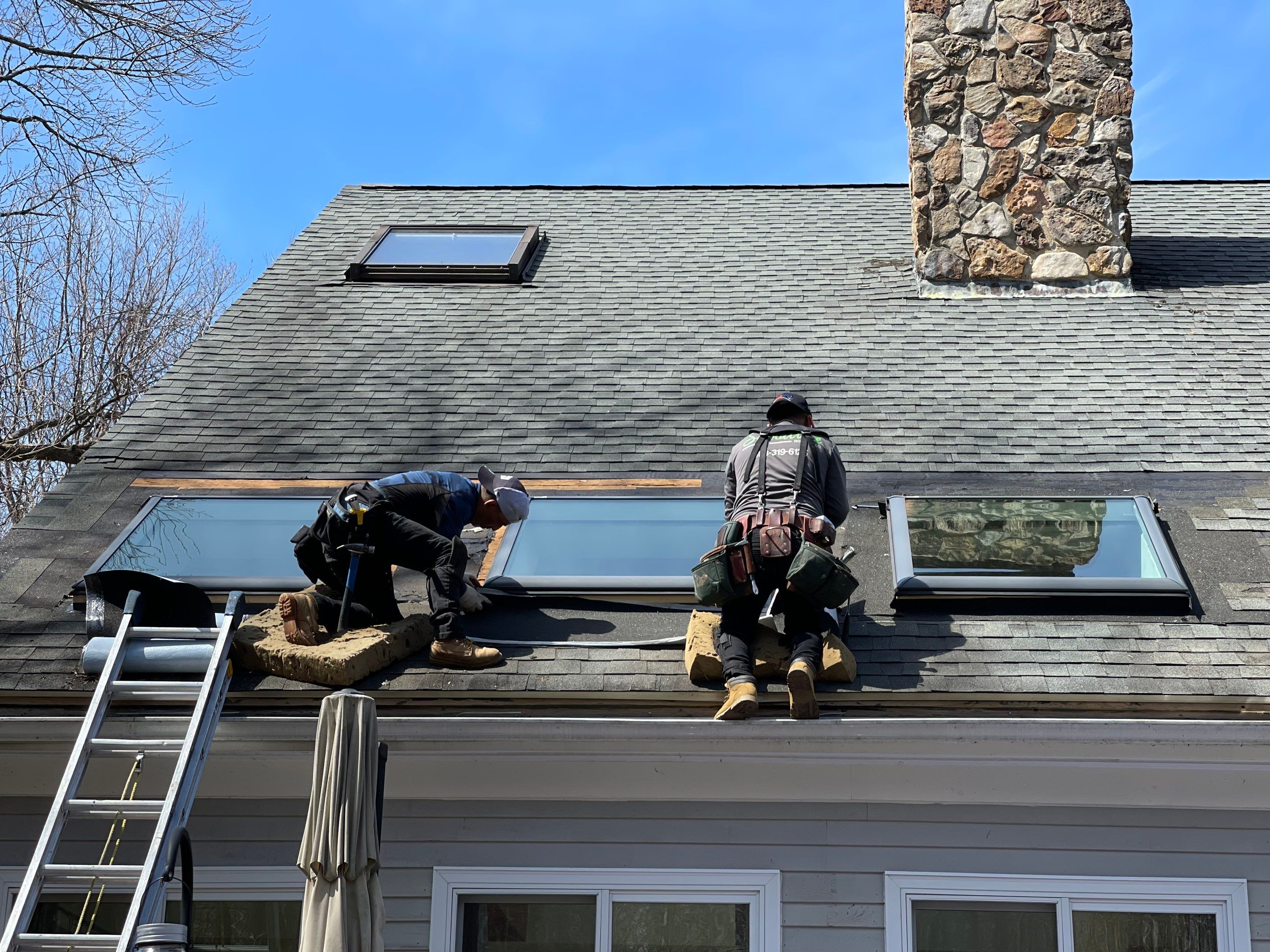 Window Installation using Velux Skylights by Sensible Home Solutions