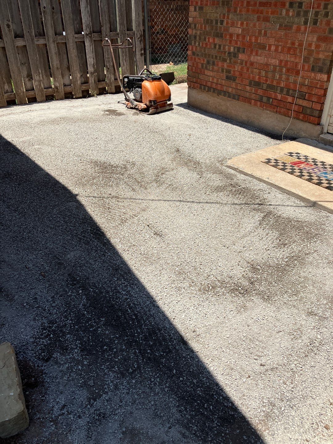 Flagstone Patio using Flagstone  by Clays Services Inc