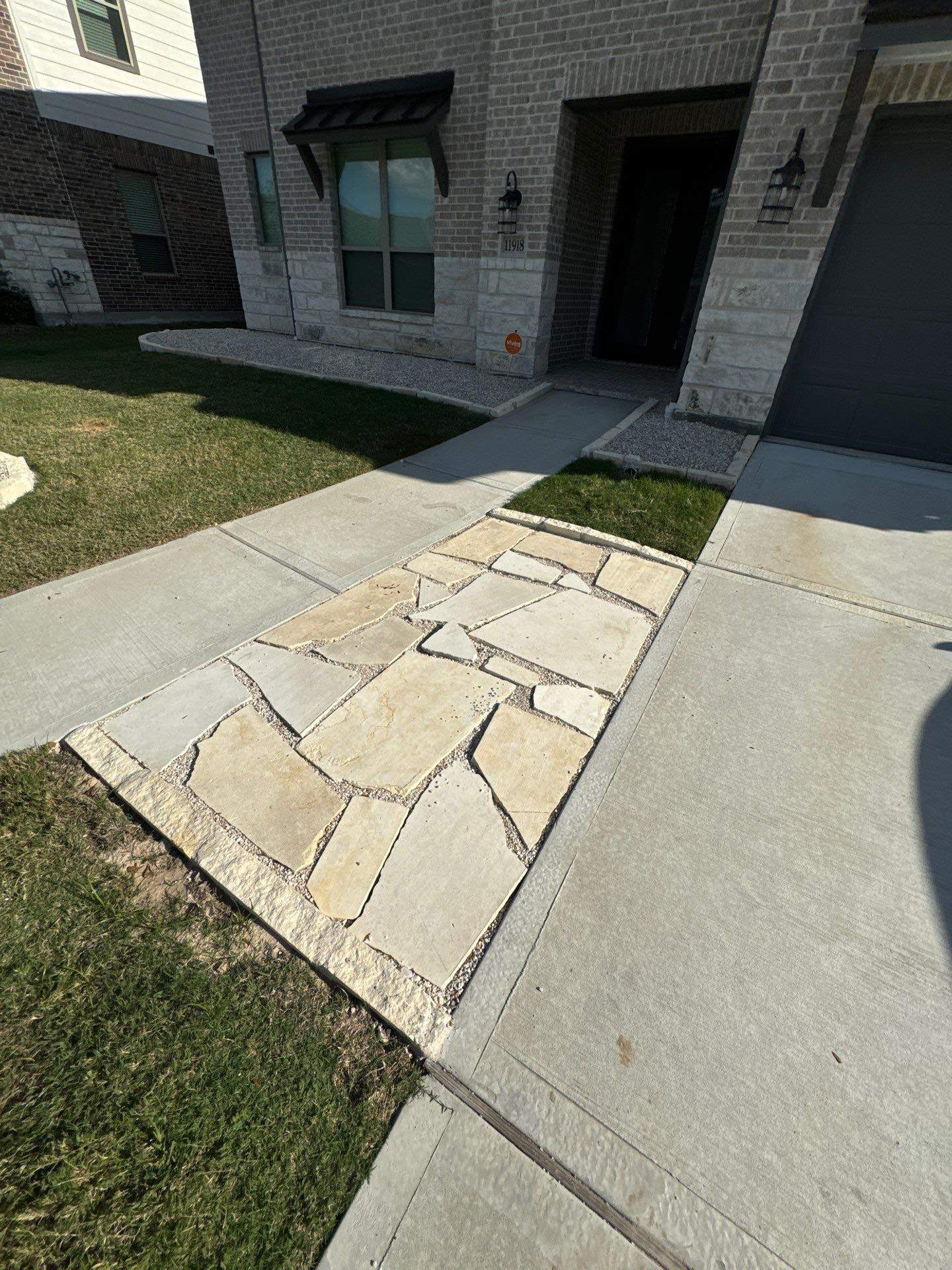 🌿✨ Yard of the Month – Curb Appeal with Drainage, Irrigation & Walk Path by Texas Urban Elements