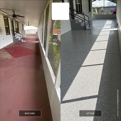 Porch Project in Melrose, FL in Mount Everest