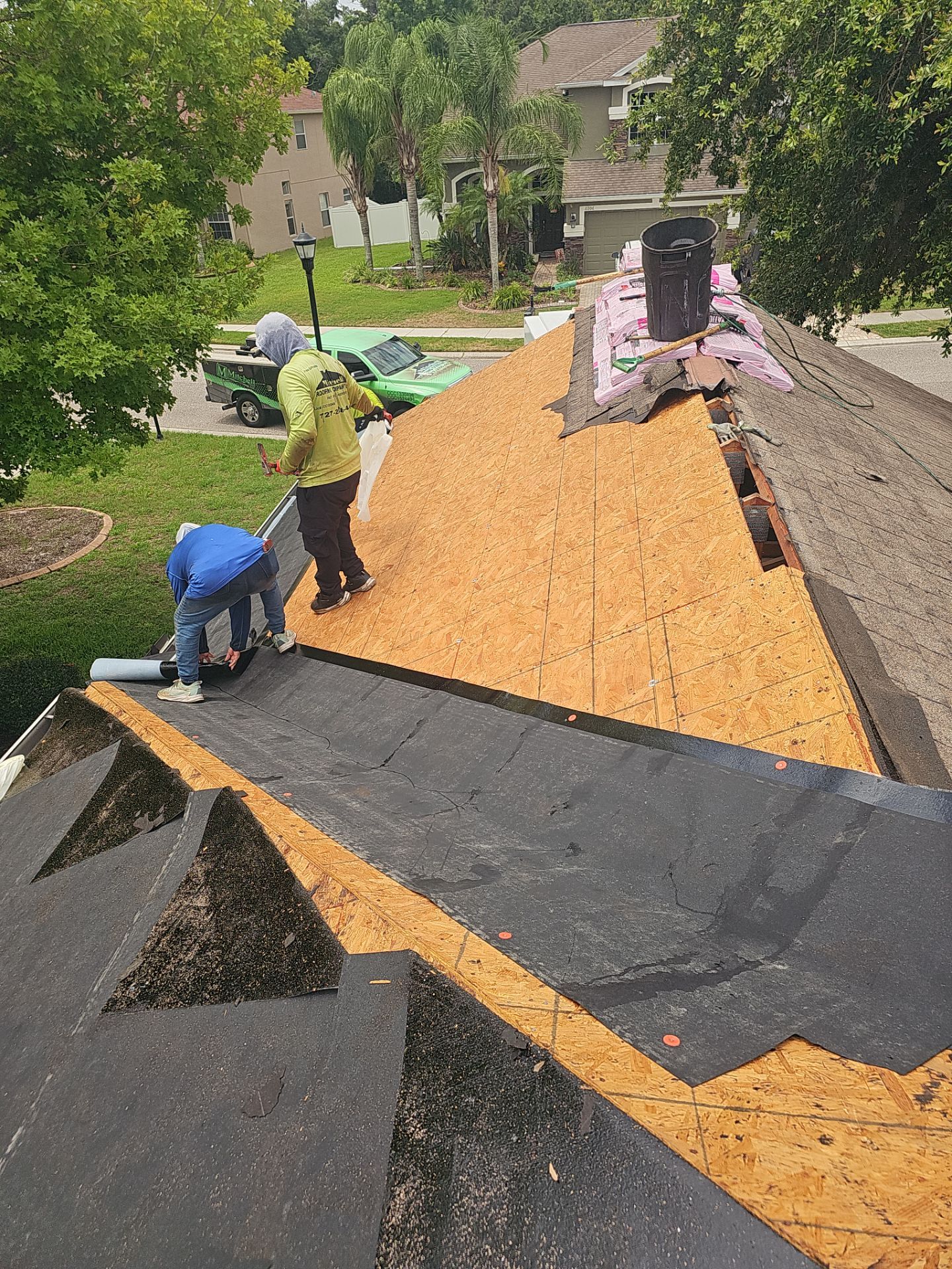 Project in New Port Richey 34654 by Mitchell Roofing Company LLC 