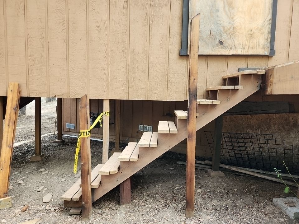 Railing Replacement/Stair Rebuild by The Tahoe Tradesman
