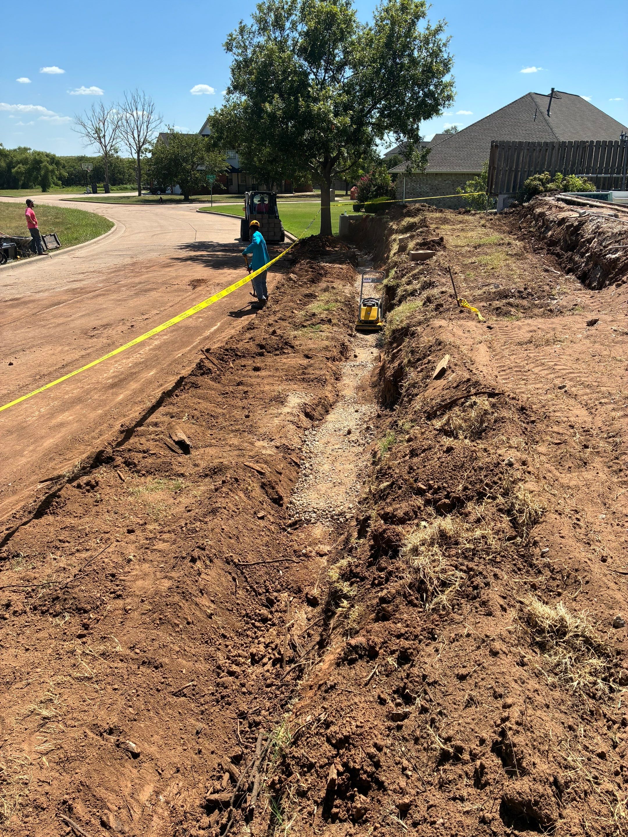 Retaining Wall by Clays Services Inc