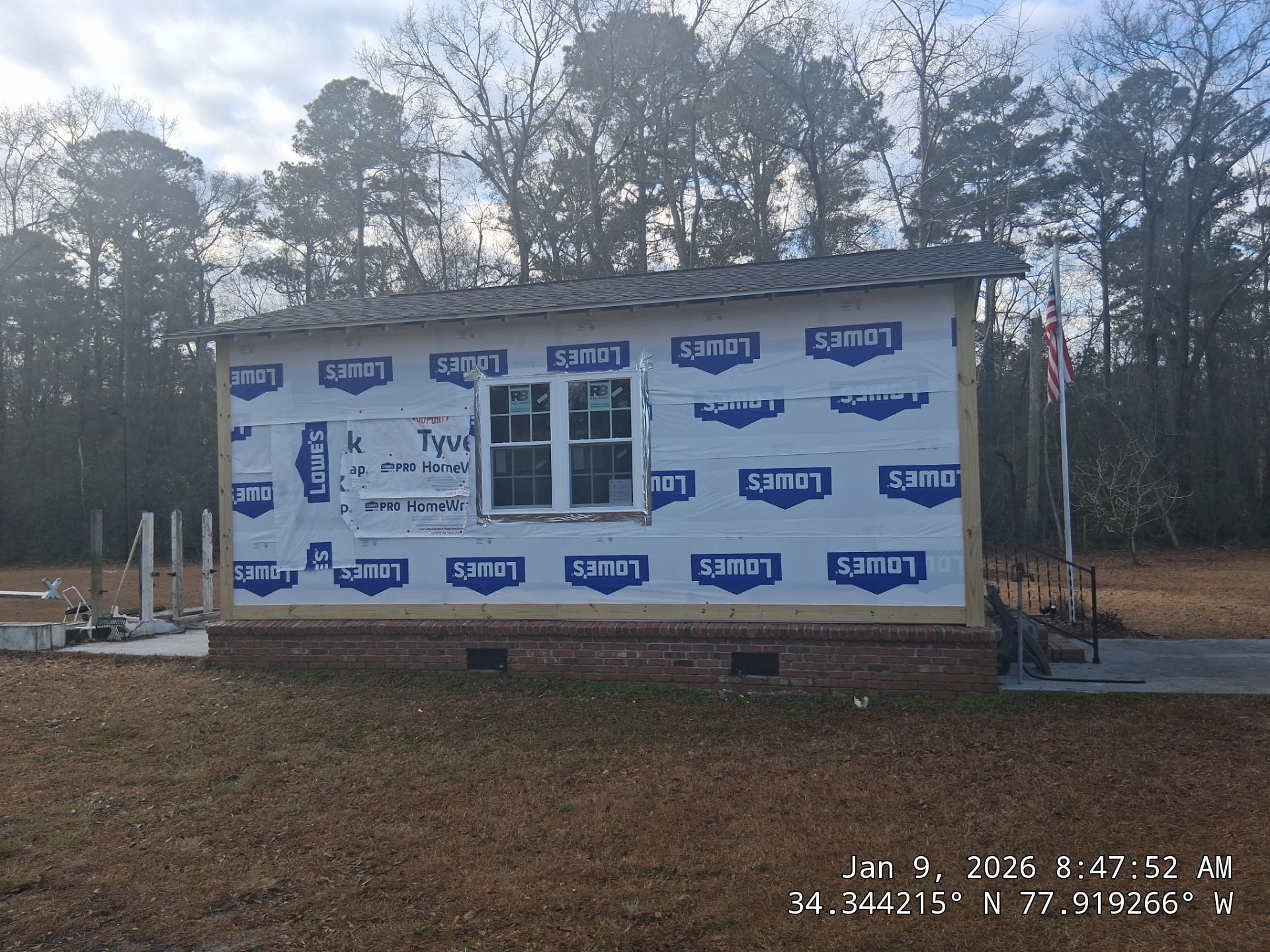 New Construction Custom AUD Build In Castle Hayne NC - General Contractor by RGR Construction and Roofing, LLC