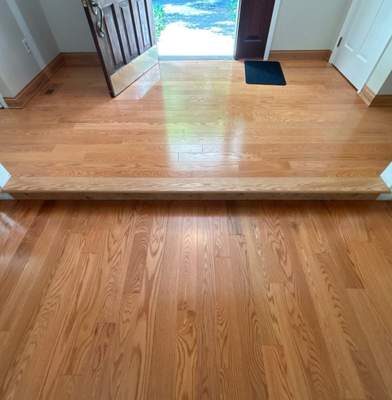 Natural Hardwood Flooring Installation and Professional Subfloor Preparation in Indianapolis