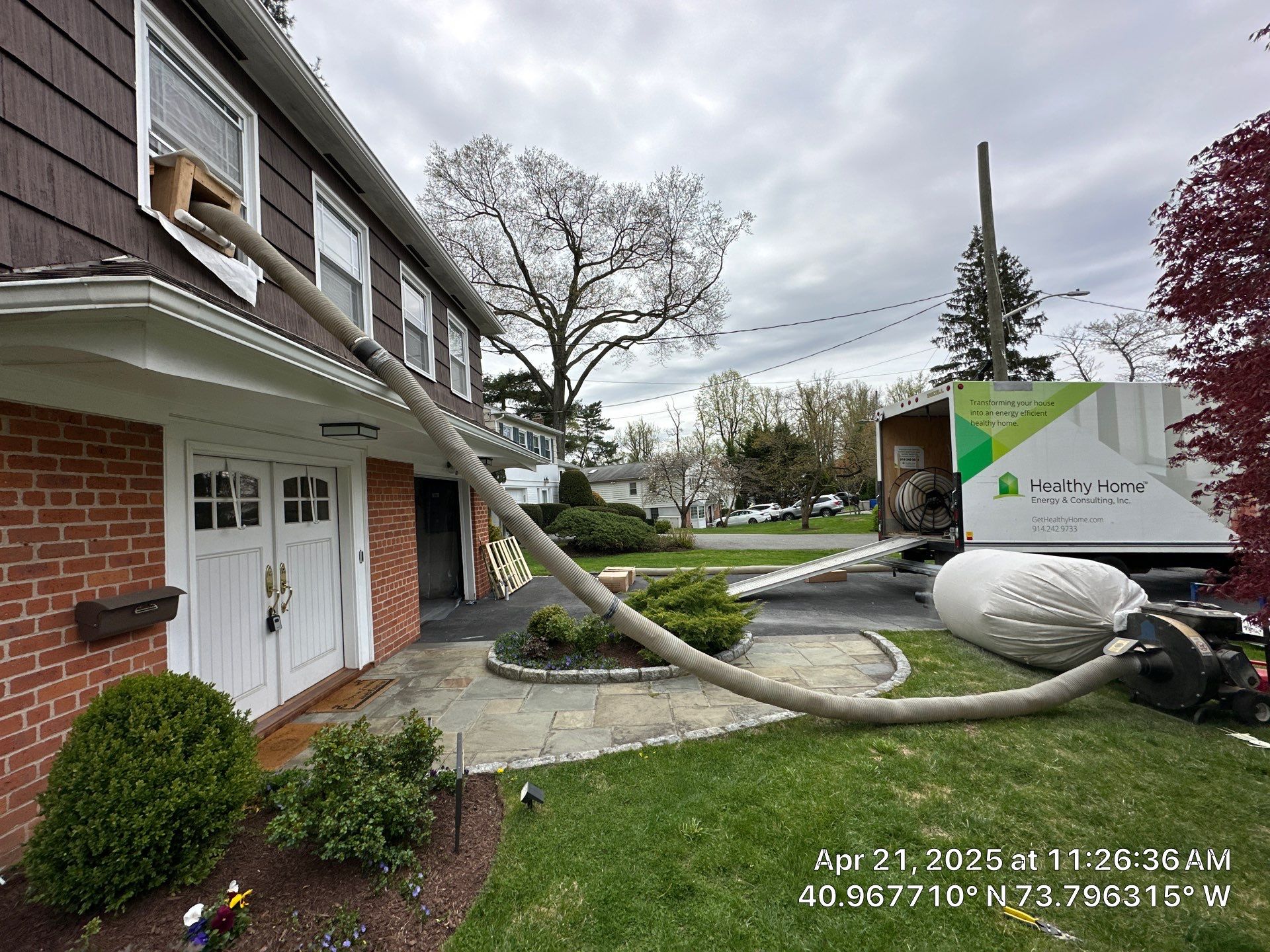 Project in Scarsdale by Healthy Home Energy & Consulting