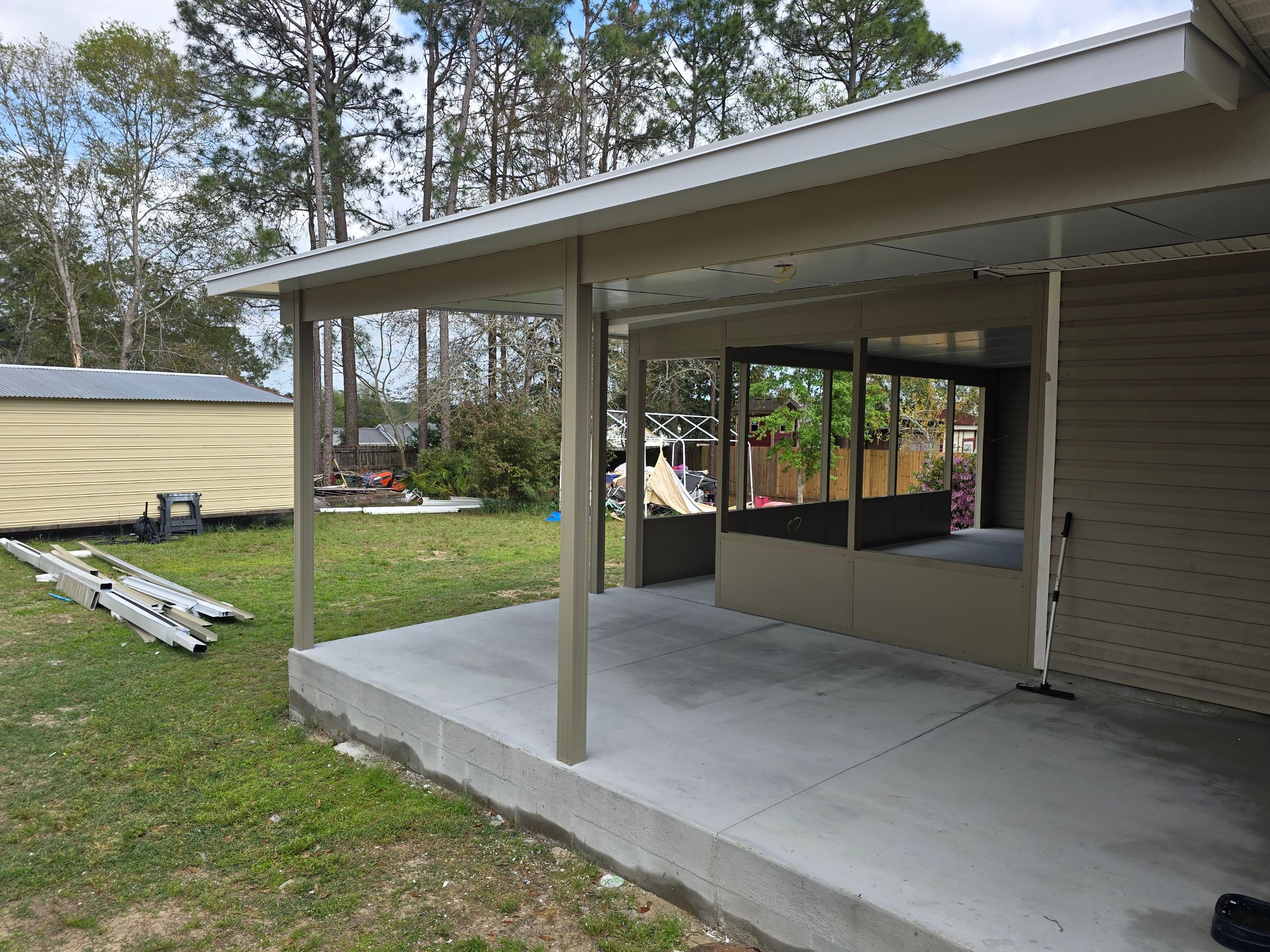 Glass Room & Patio Cover in Crestview by Titan Sunrooms