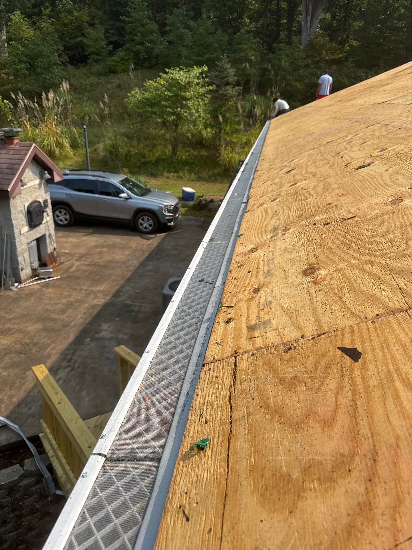 Residential Roofing Installation using Metal by Rainstoppers Roofing