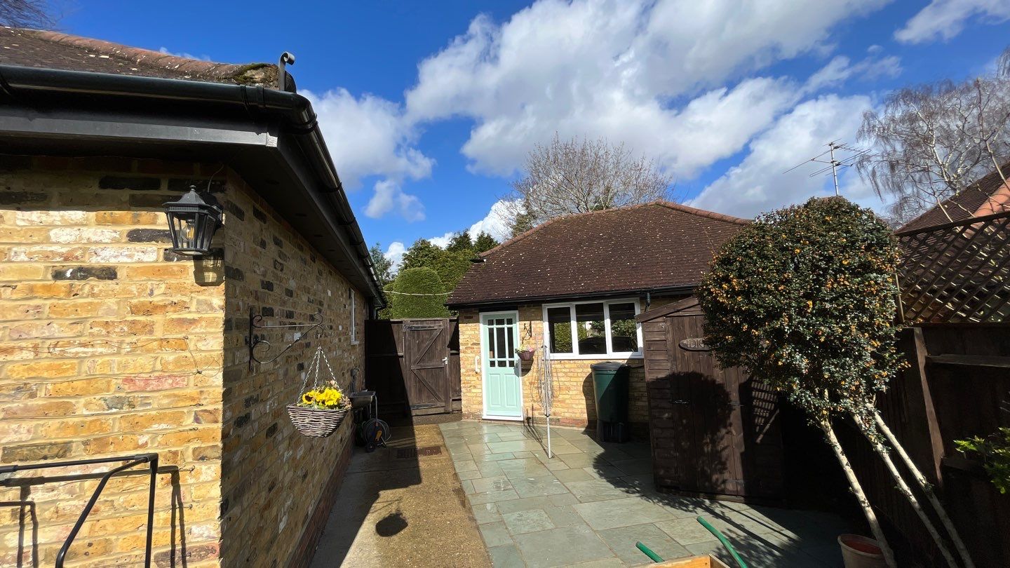 Roof Clean - Biocide Treatment using Honda 15lpm Low Pressure Washing Machine by Ges Exterior Cleaning ltd