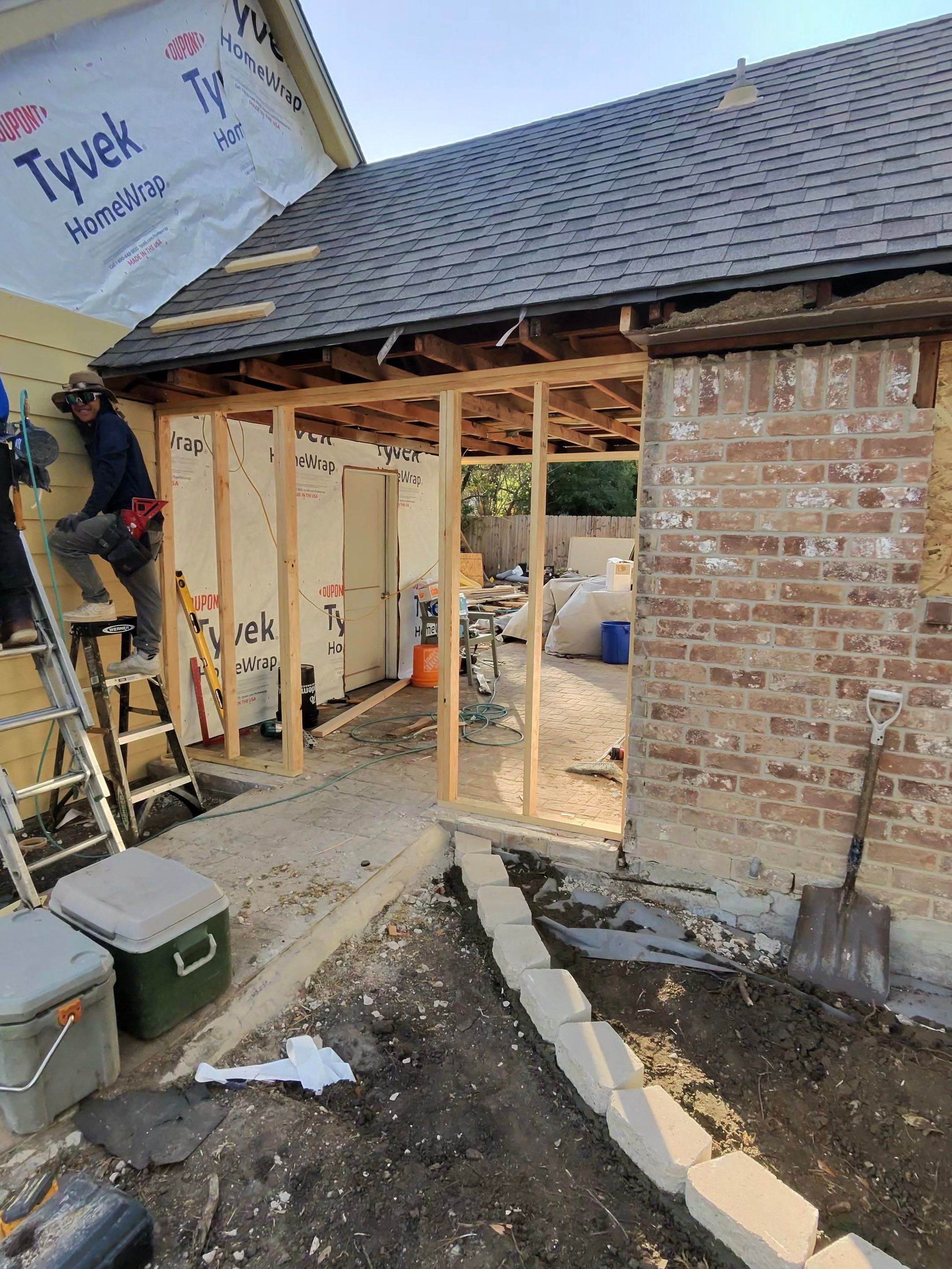 Exterior Home Makeover — Designed to Last by Texas Urban Elements