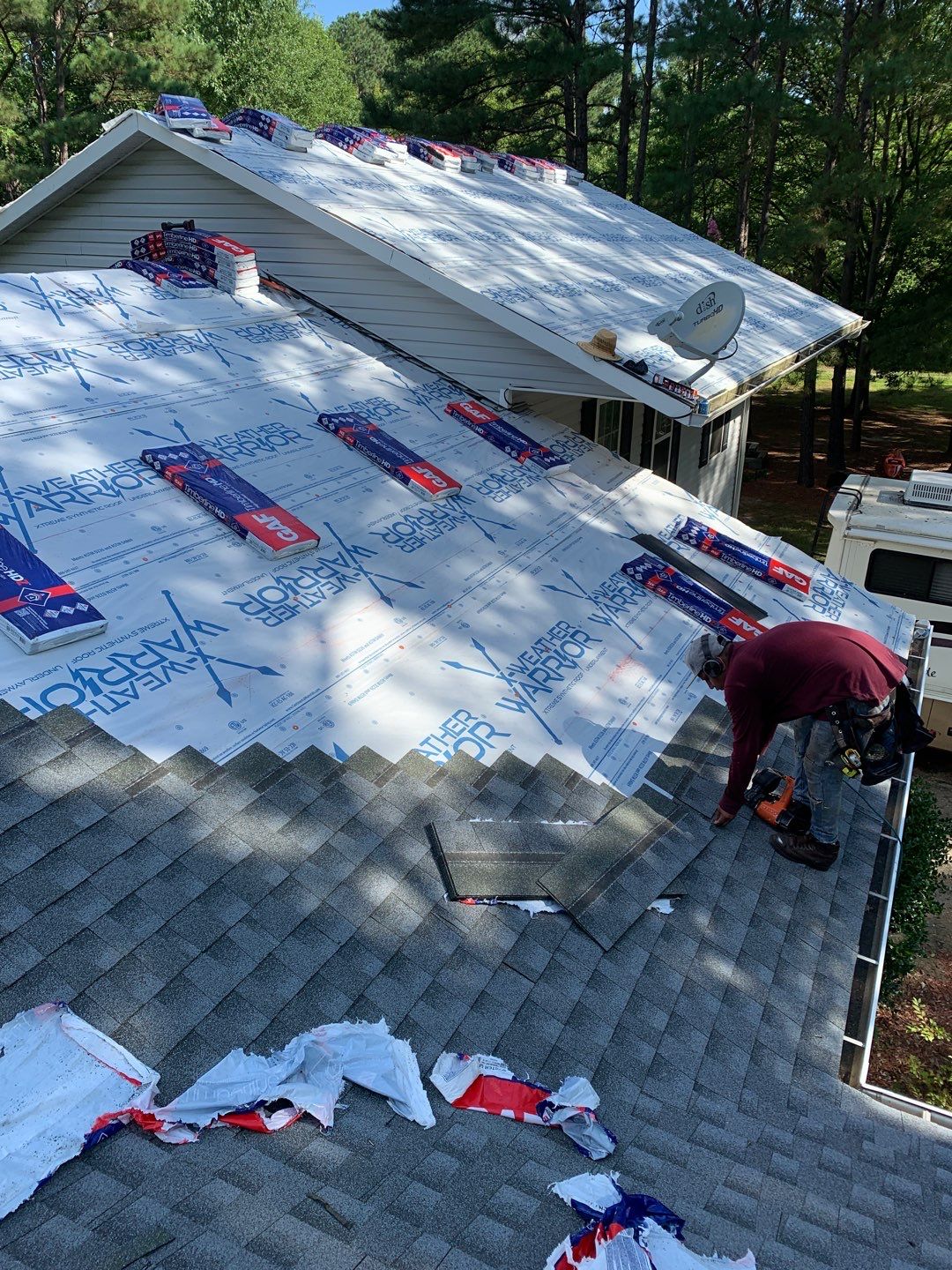 Re-Roof by American Roofing NC