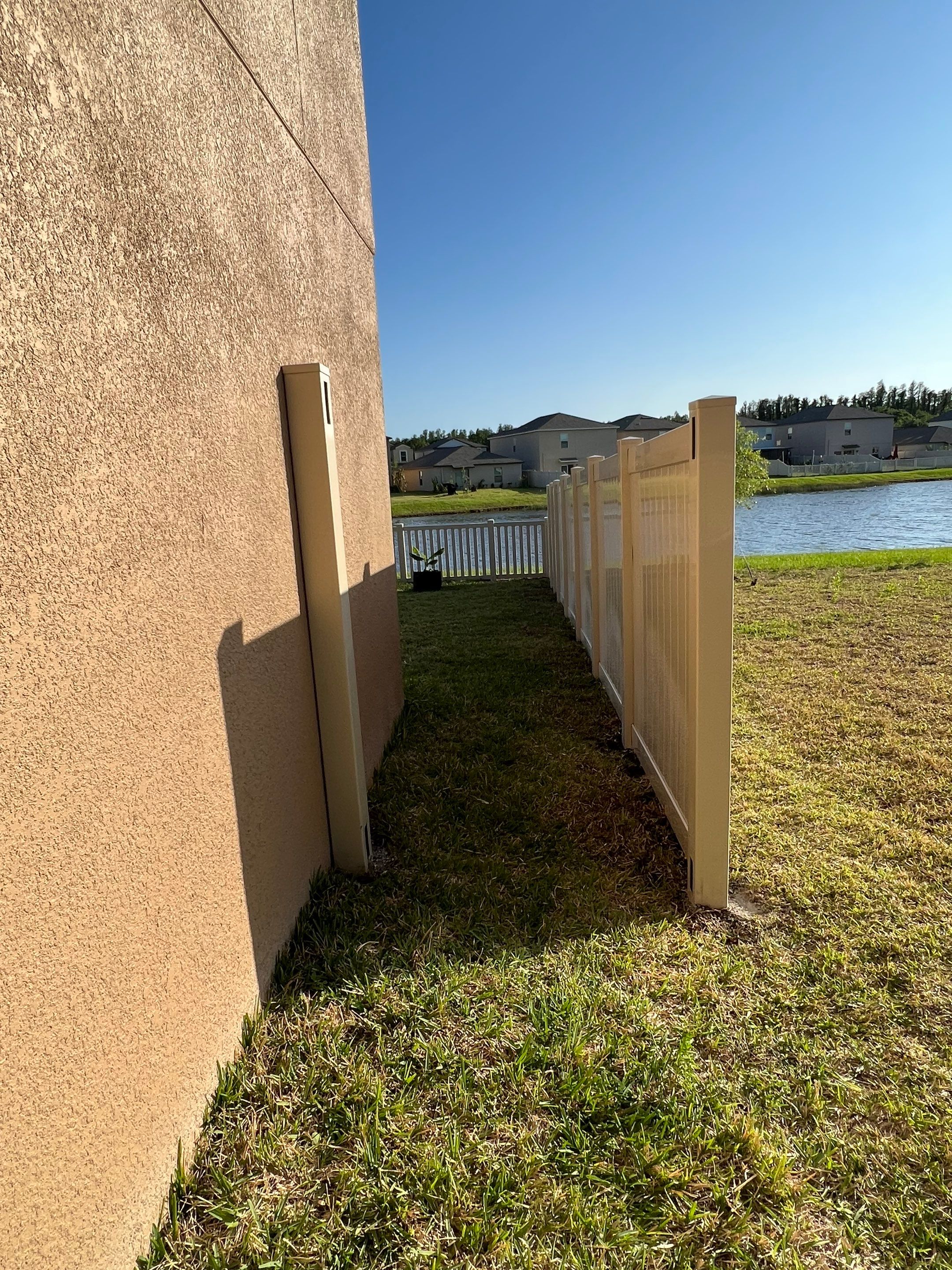 Sun City Center, FL 6ft. Tall Tan Vinyl Privacy Fence by Asap fence and gates, LLC