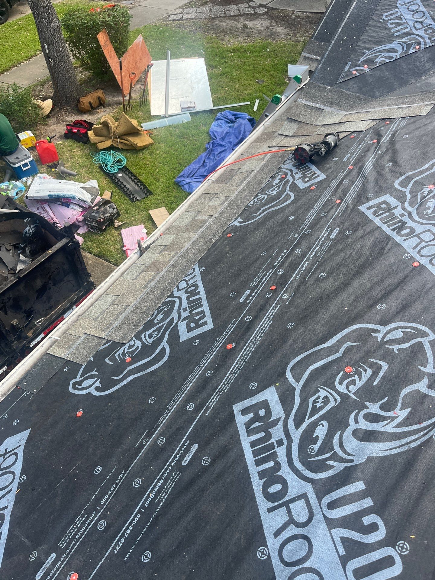 Residential Roofing Repair using Owen's Corning Duration (Lifetime) Shingles by Roof Repair Services LLC
