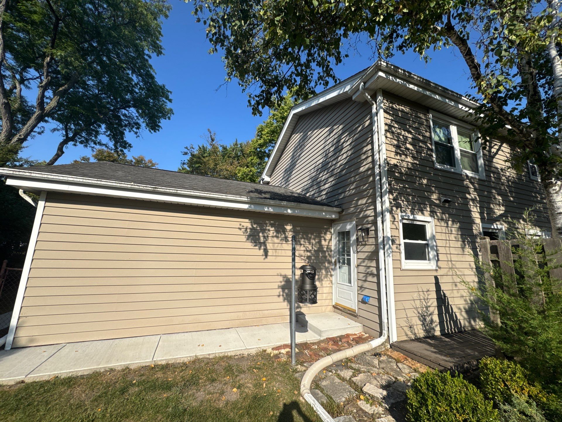 Exterior House Soft Washing by Northern Power Washing LLC.