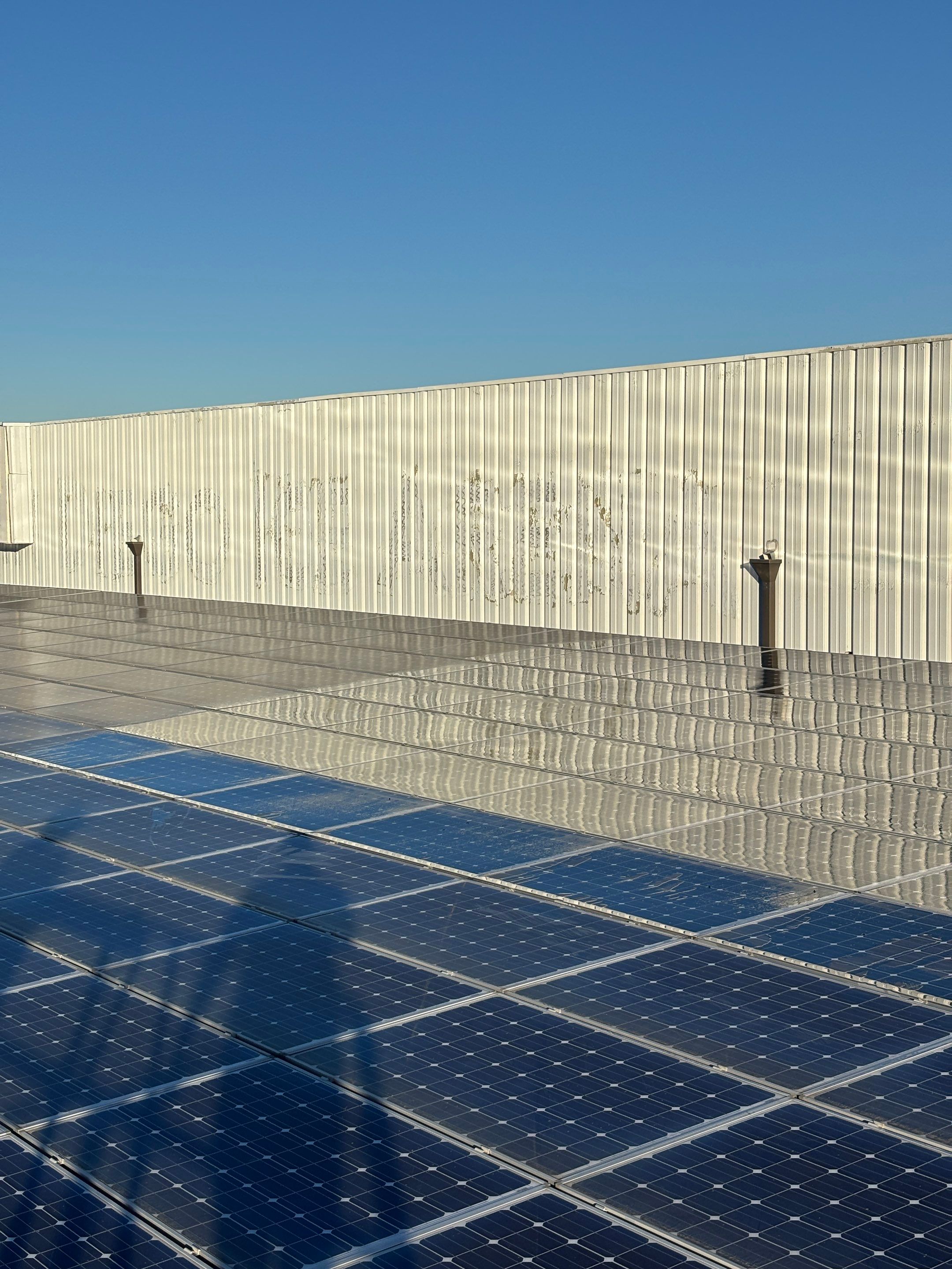 Commercial Solar Panel Cleaning by Palm Coast Solar Cleaning