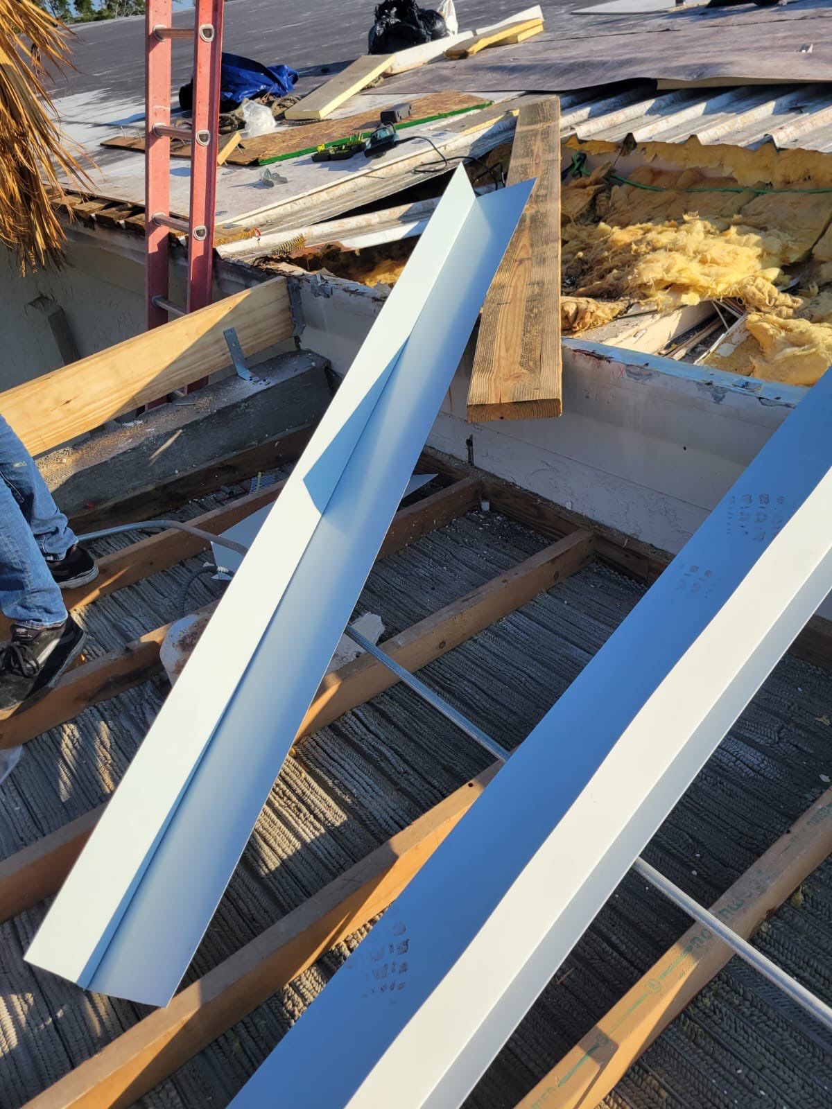Emergency Repair on School from Storm Damage by Four Peaks Roofing