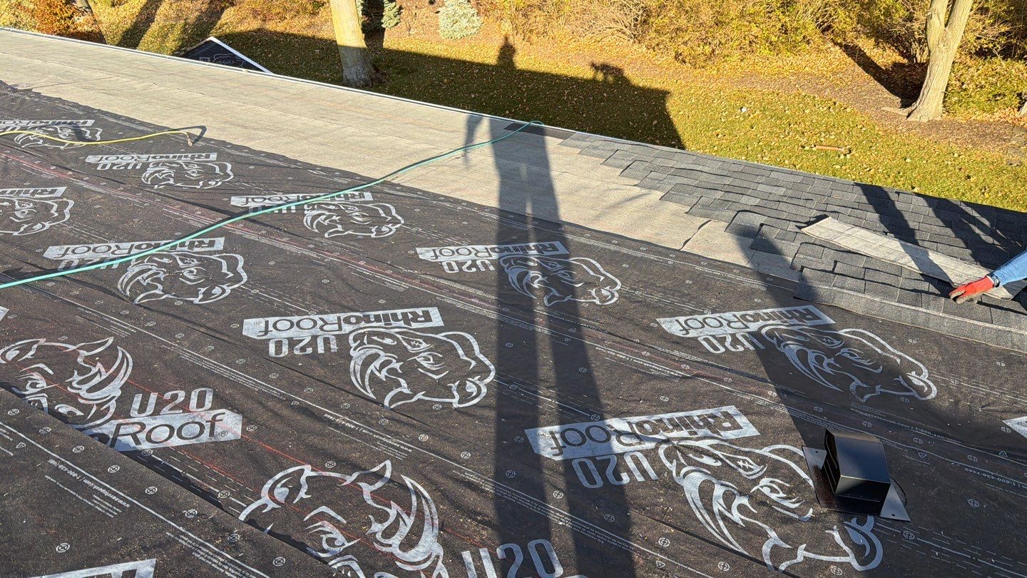 Roof Replacement using Owens Corning Onyx Black by 180 Contractors