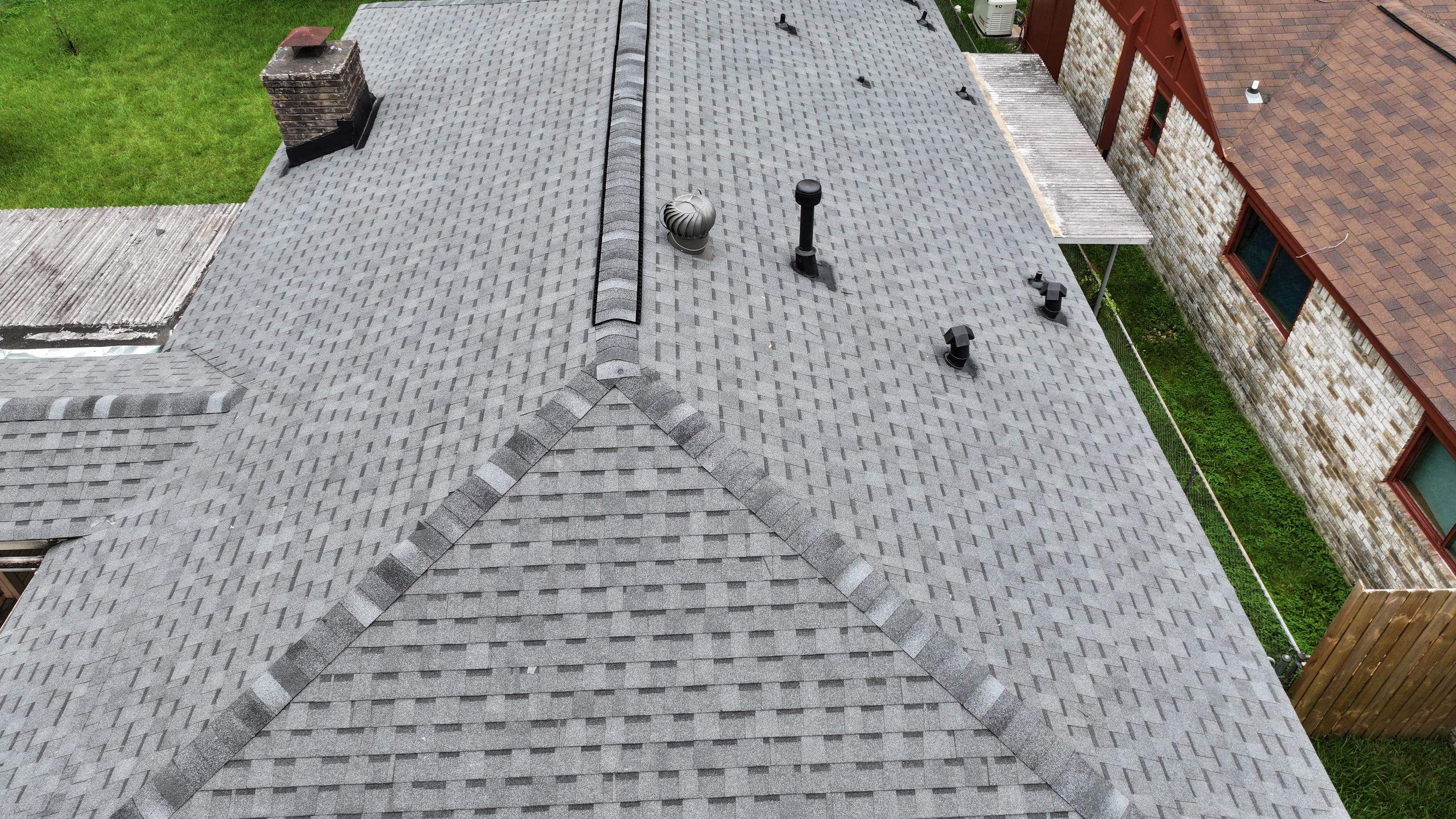 Roof Replacement & Chimney Flashing Rebuild — Conroe, TX by PL Roofing & SB Roofing, LLC.