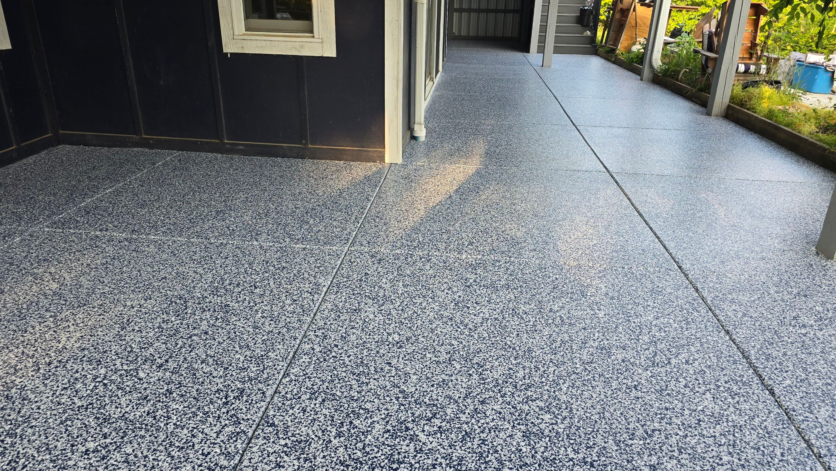 Two Porches Completed Using Beaver & Tidal Wave by Elite Floor Solutions