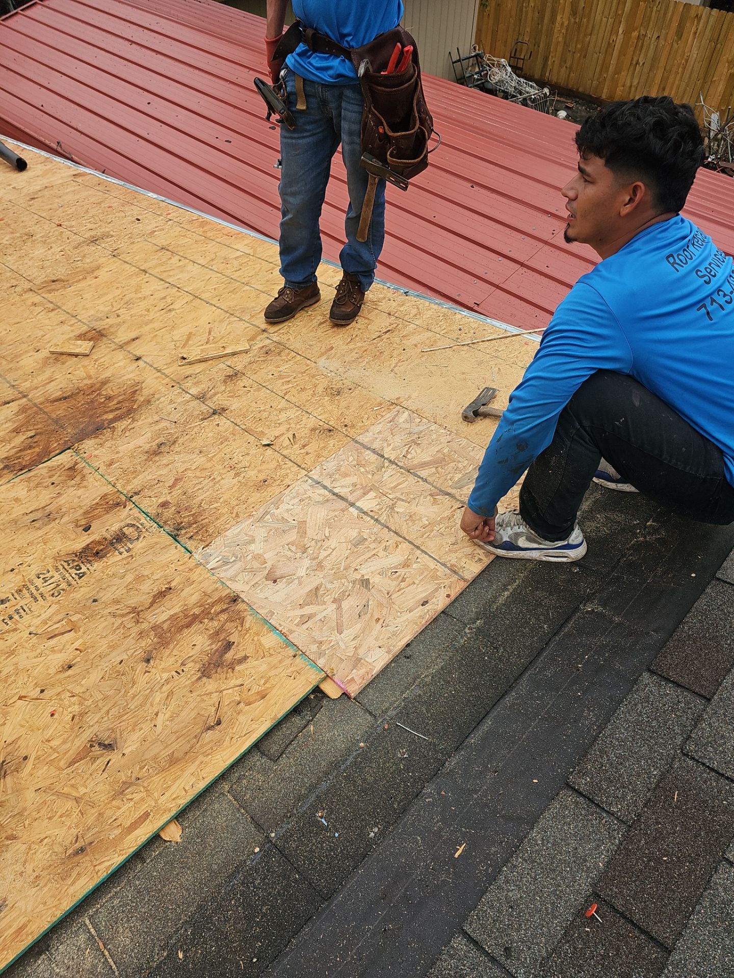 Residential Roofing Installation using Owen's Corning Duration (Lifetime) Shingles by Roof Repair Company