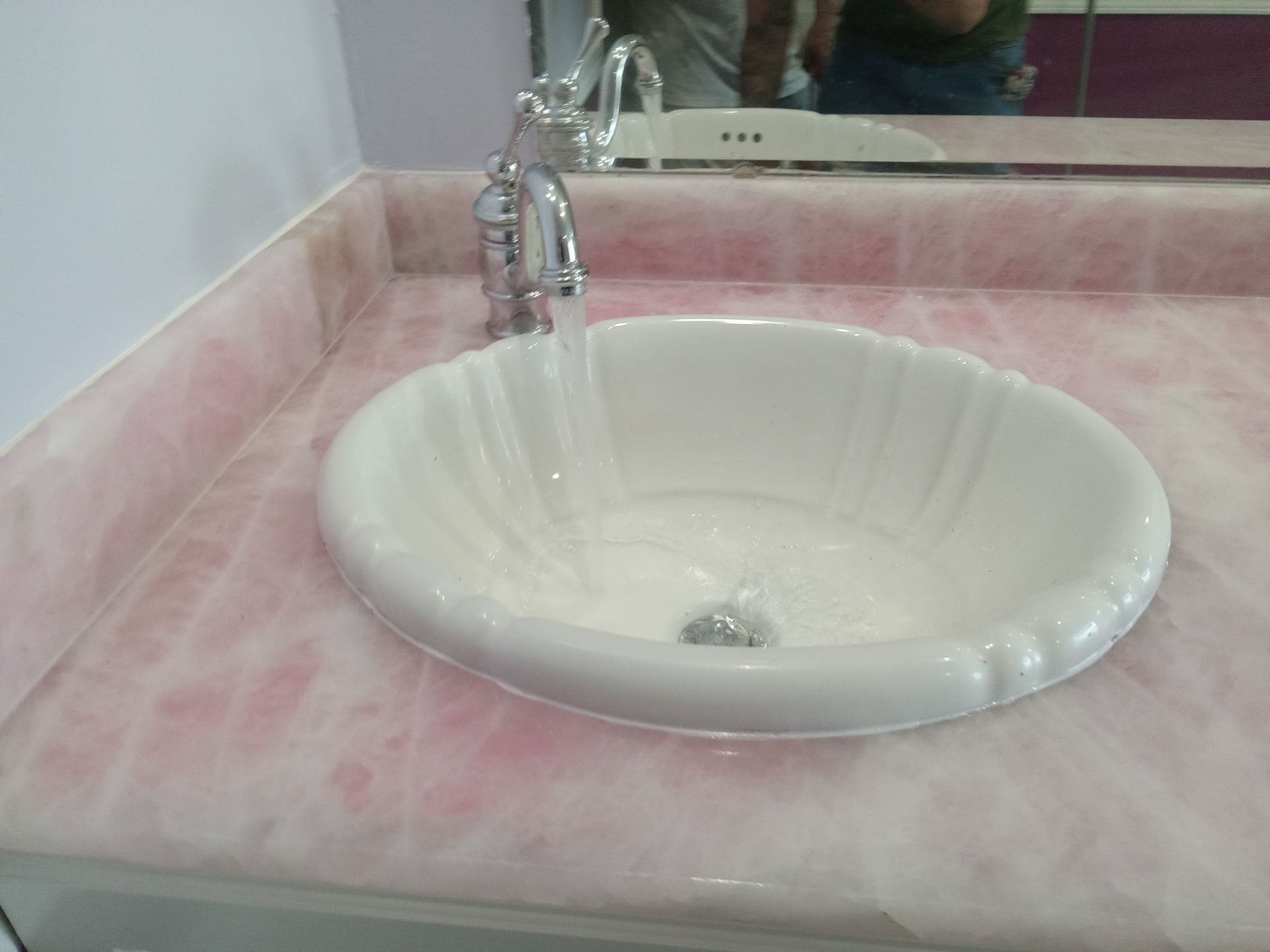 Pink Dream Bathroom Makeover by Rio Grande Building & Storage