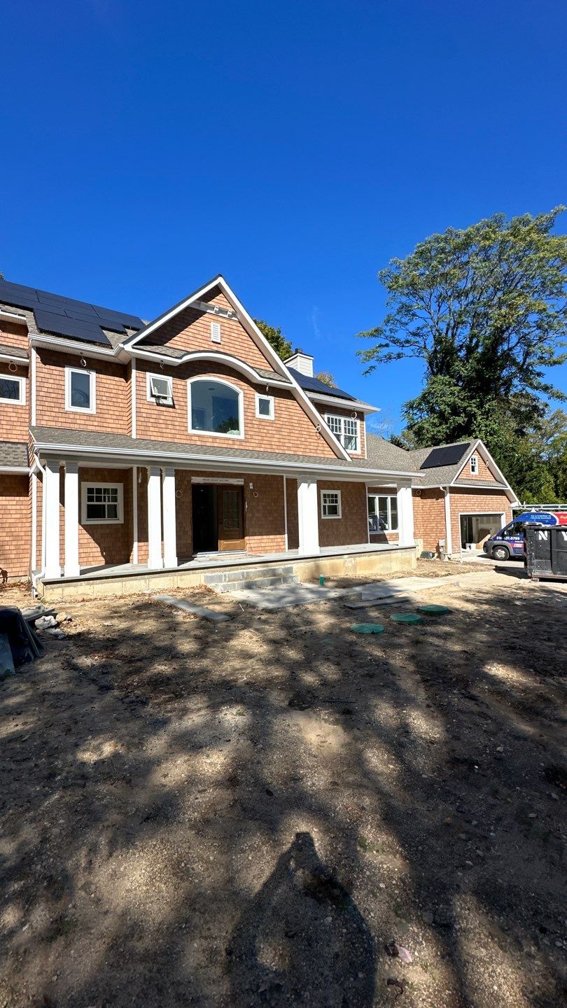 Full System Installation for Centerport  by Above All Gutters 