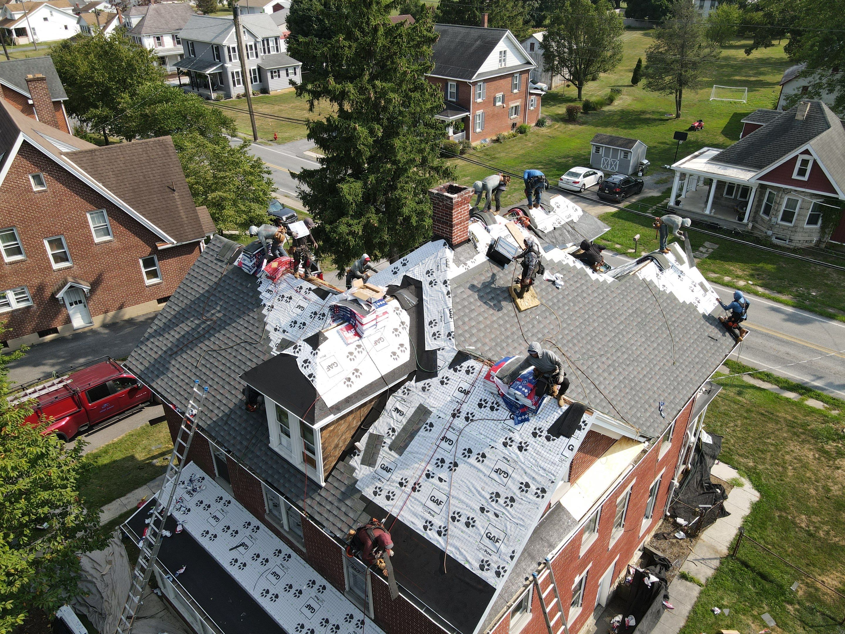 Slate Roof Removal  by Teflon Roofing