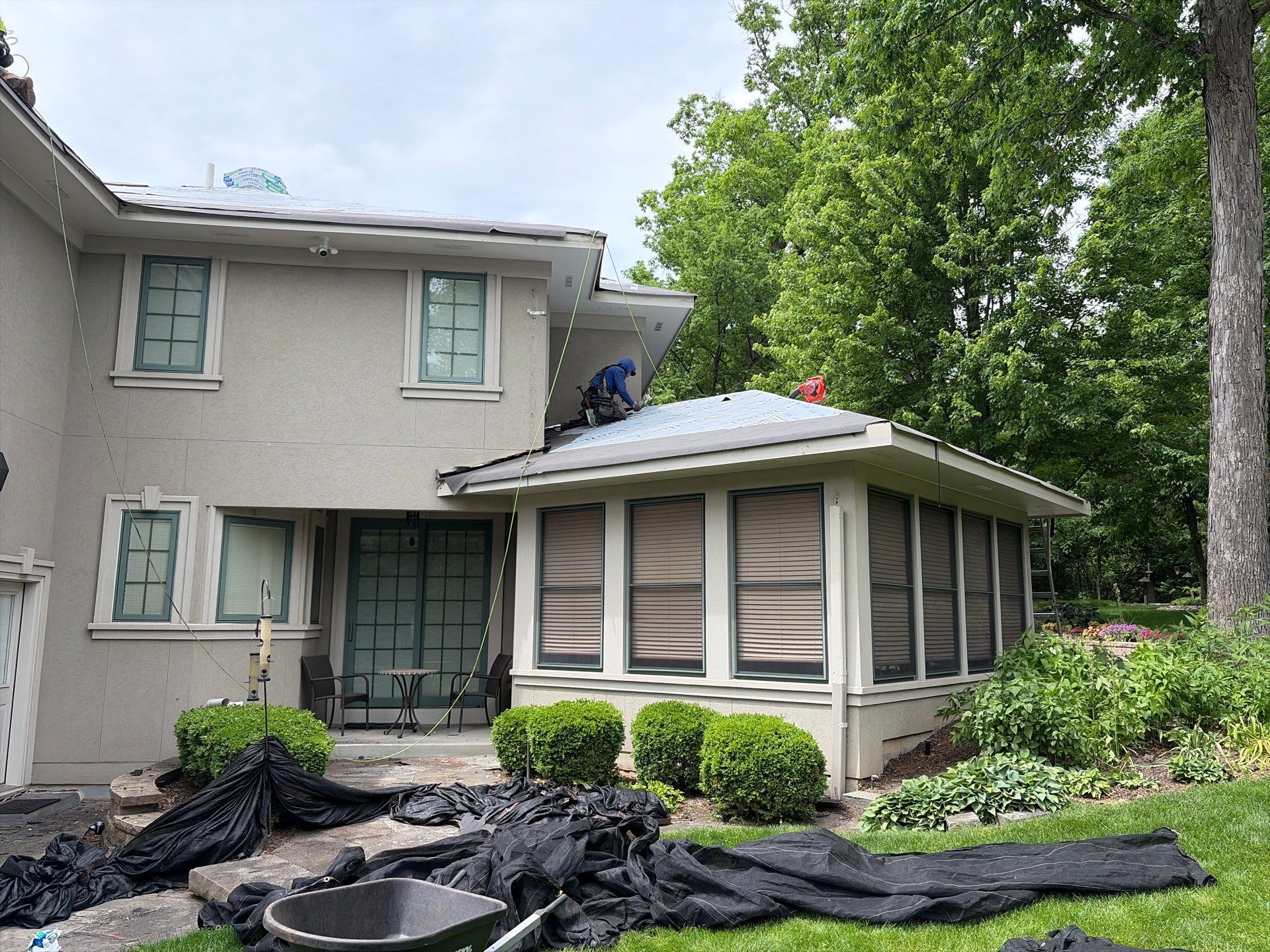 Woodridge Residential Roof Replacement Featuring Malarkey Vista AR Shingles by Pro Home Services Inc